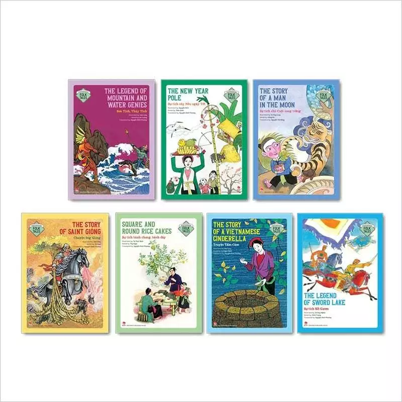 Combo Vietnamese Folklore - Trọn bộ 7 cuốn