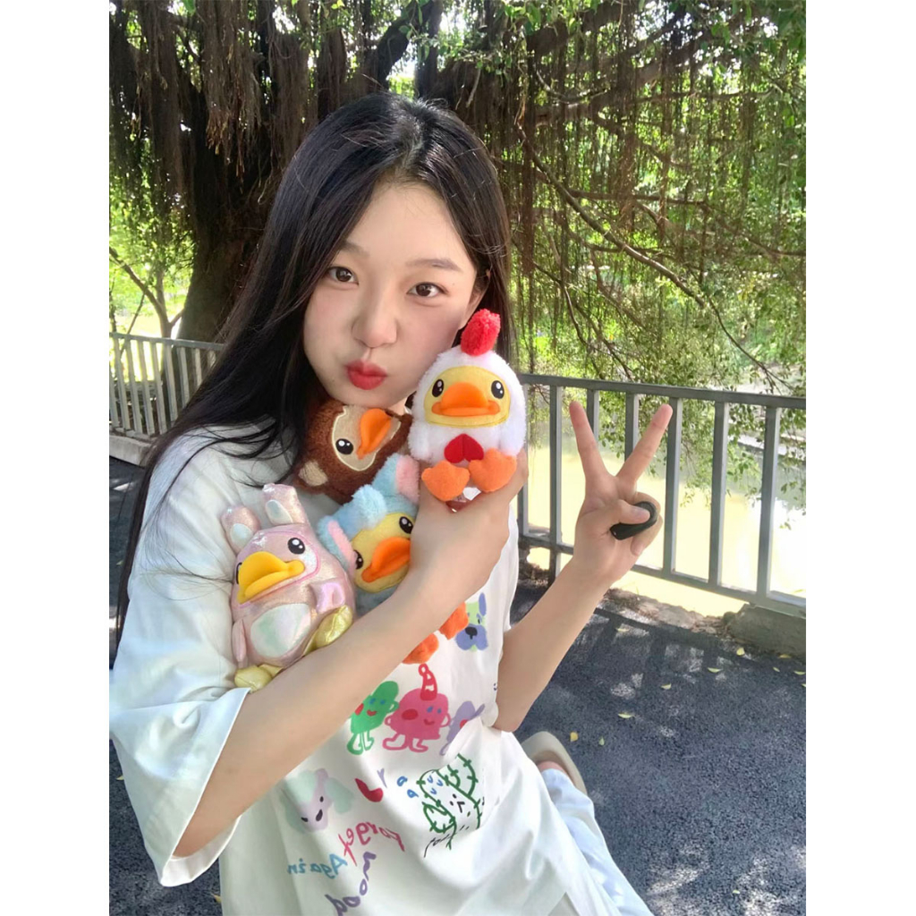 Áo thun nữ form rộng ATD181 Miucho chất vải cotton in Artwork_thumbnail_4