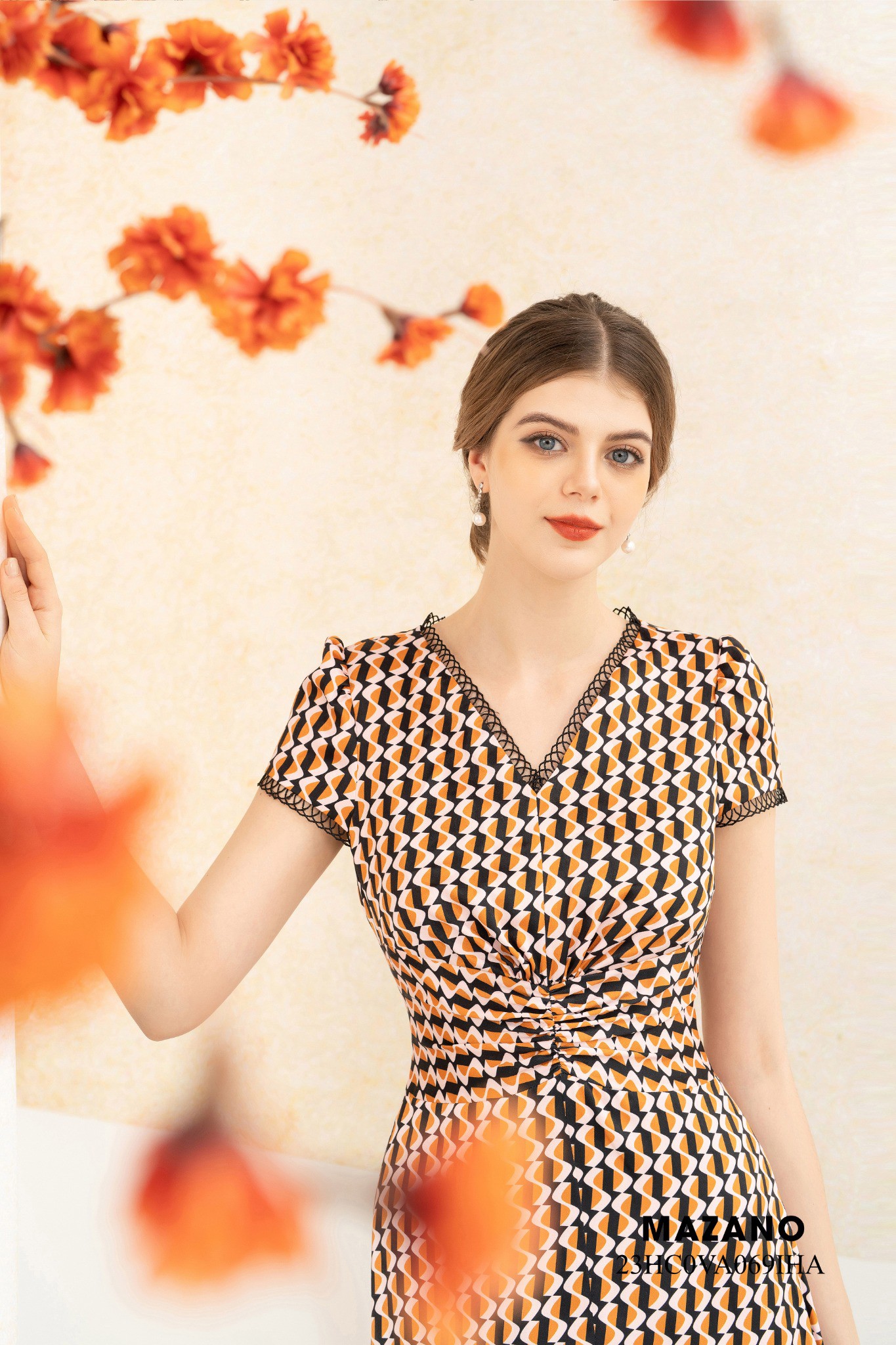 ĐẦM HỌA TIẾT HÌNH HỌC PHỐI REN CHÂN RỦ_thumbnail_2