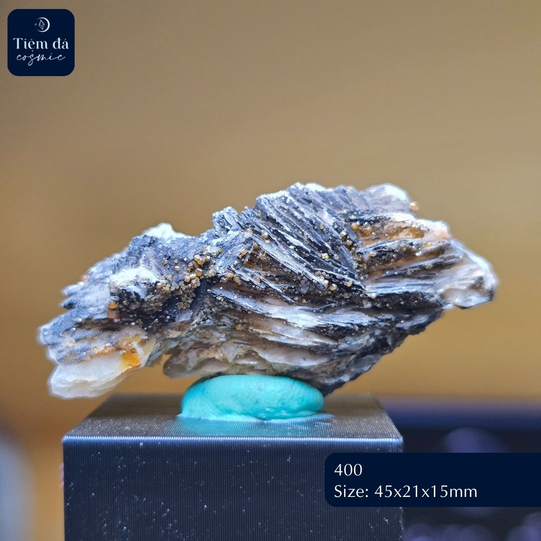 Vanadinite cộng sinh trên Barite - Xuất xứ Morocco_thumbnail_2