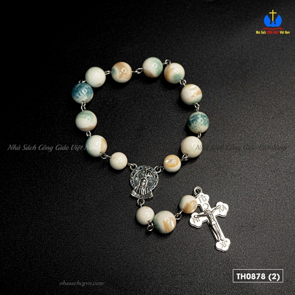 Chuỗi Mân Côi ốc tai tượng móc xích 10ly