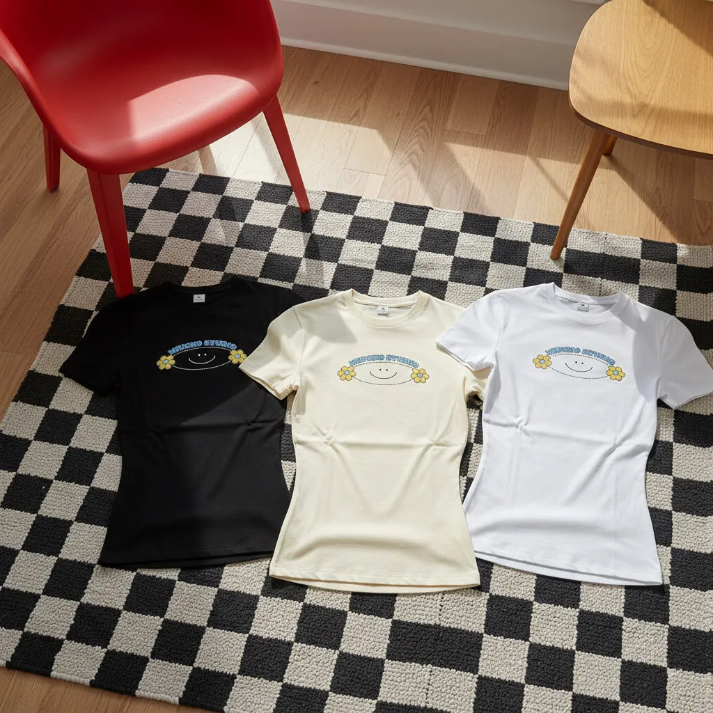 Áo baby tee smile Beezy form ôm body hack dáng 3334_thumbnail_7