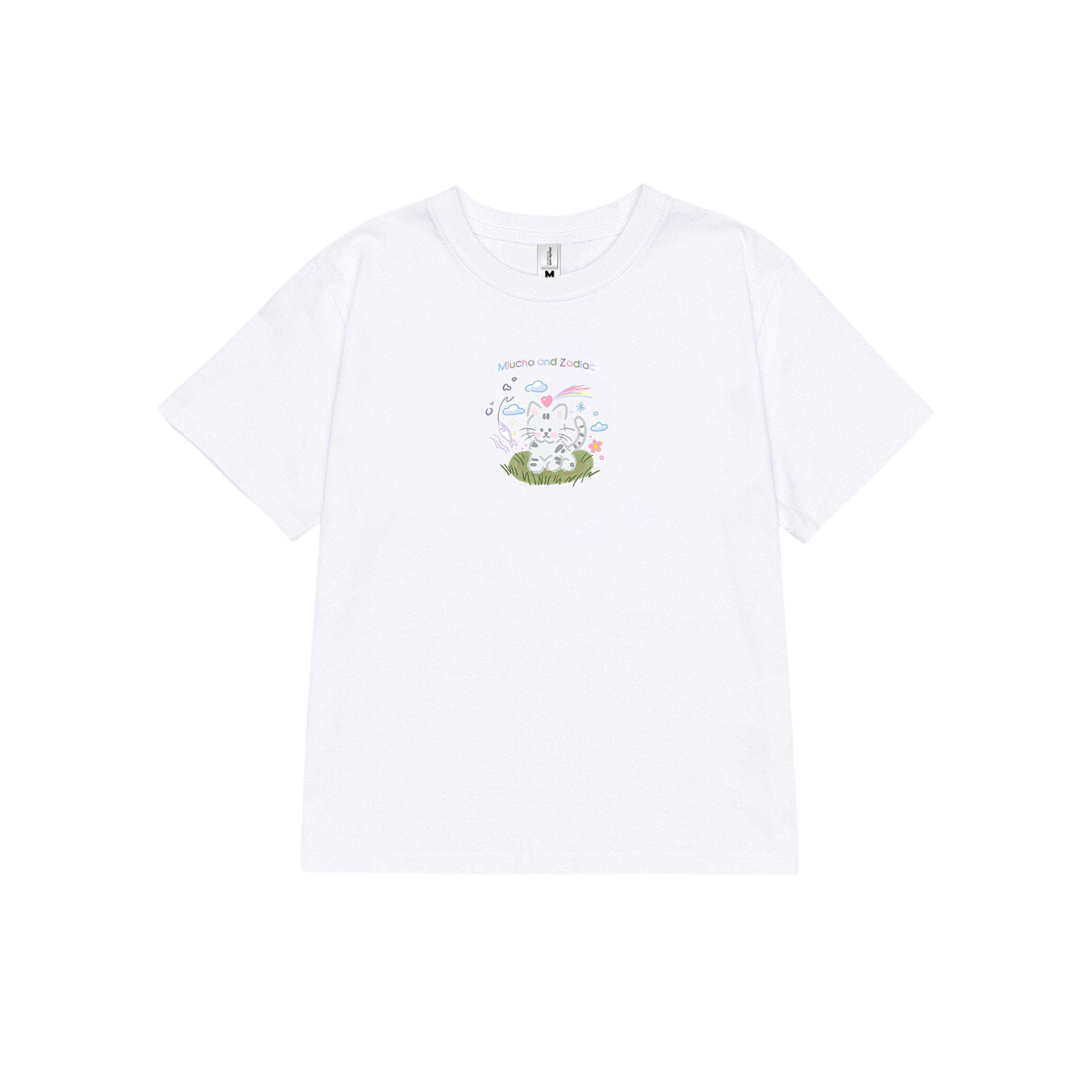 Áo baby tee 12 con giáp tuổi Mão ( tuổi mèo) ABD398 Miucho cotton cổ tròn in graphic_thumbnail_6