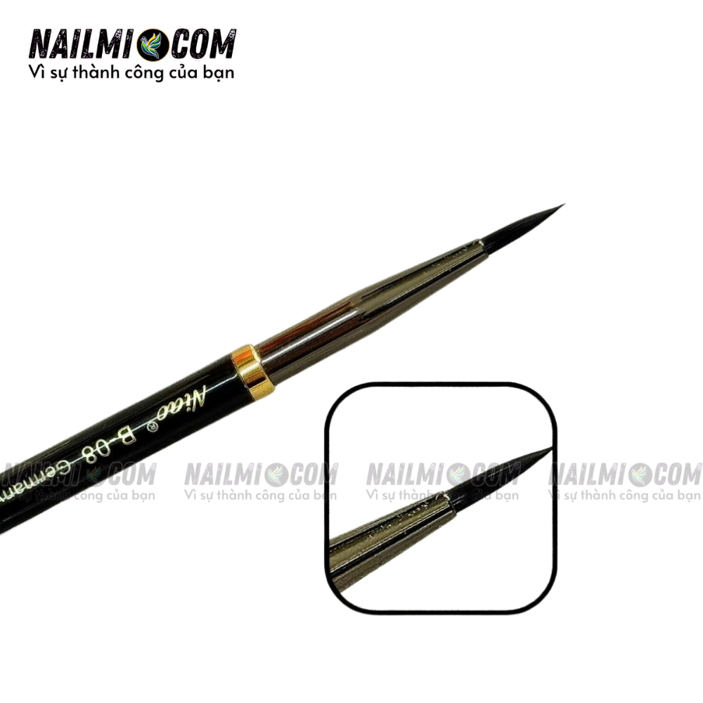 Cọ đắp hoa - cọ nặn hoa - B08 - Niao - cán kim loại_thumbnail_1