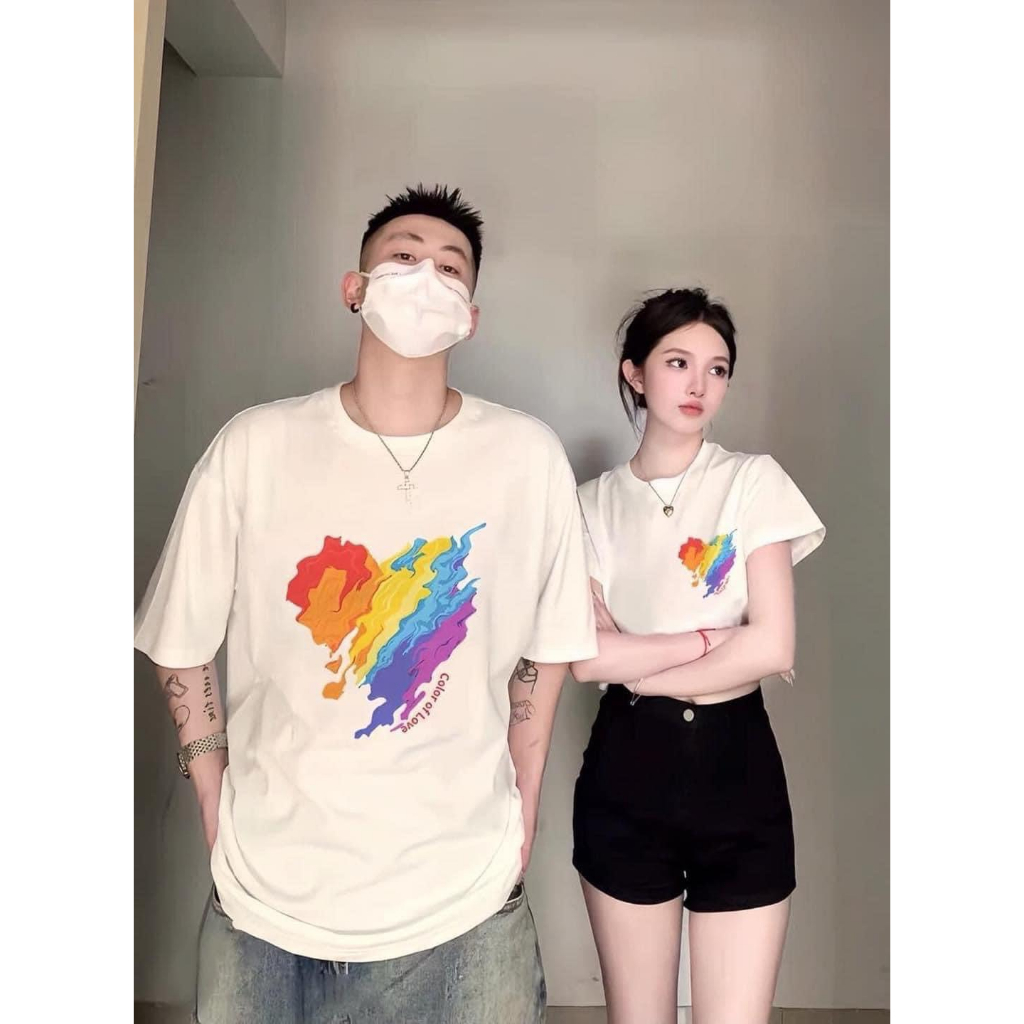 Áo đôi in hình kute - Áo thun nam nữ Loza G0064_thumbnail_3