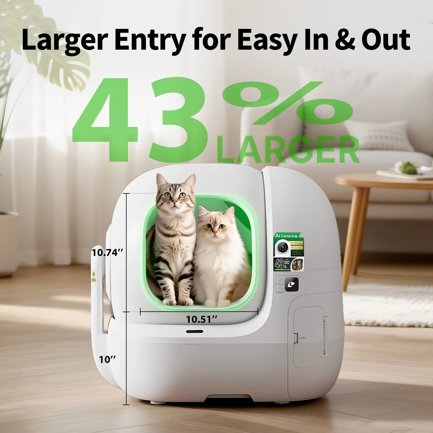 PETKIT PUROBOT MAX PRO Automatic Cat Litter Box_thumbnail_8