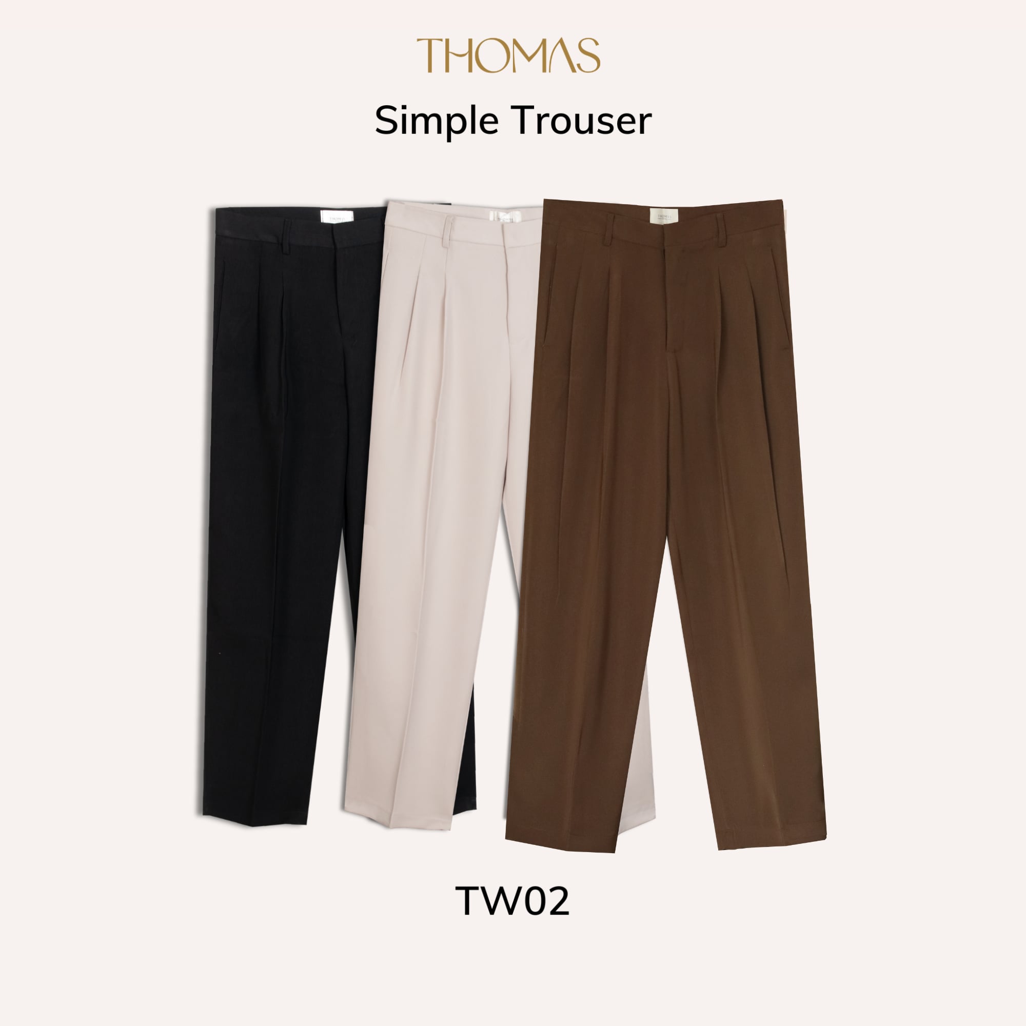 Quần Dài Simple Trouser Vải Thái Form Semi-Wide_thumbnail_13