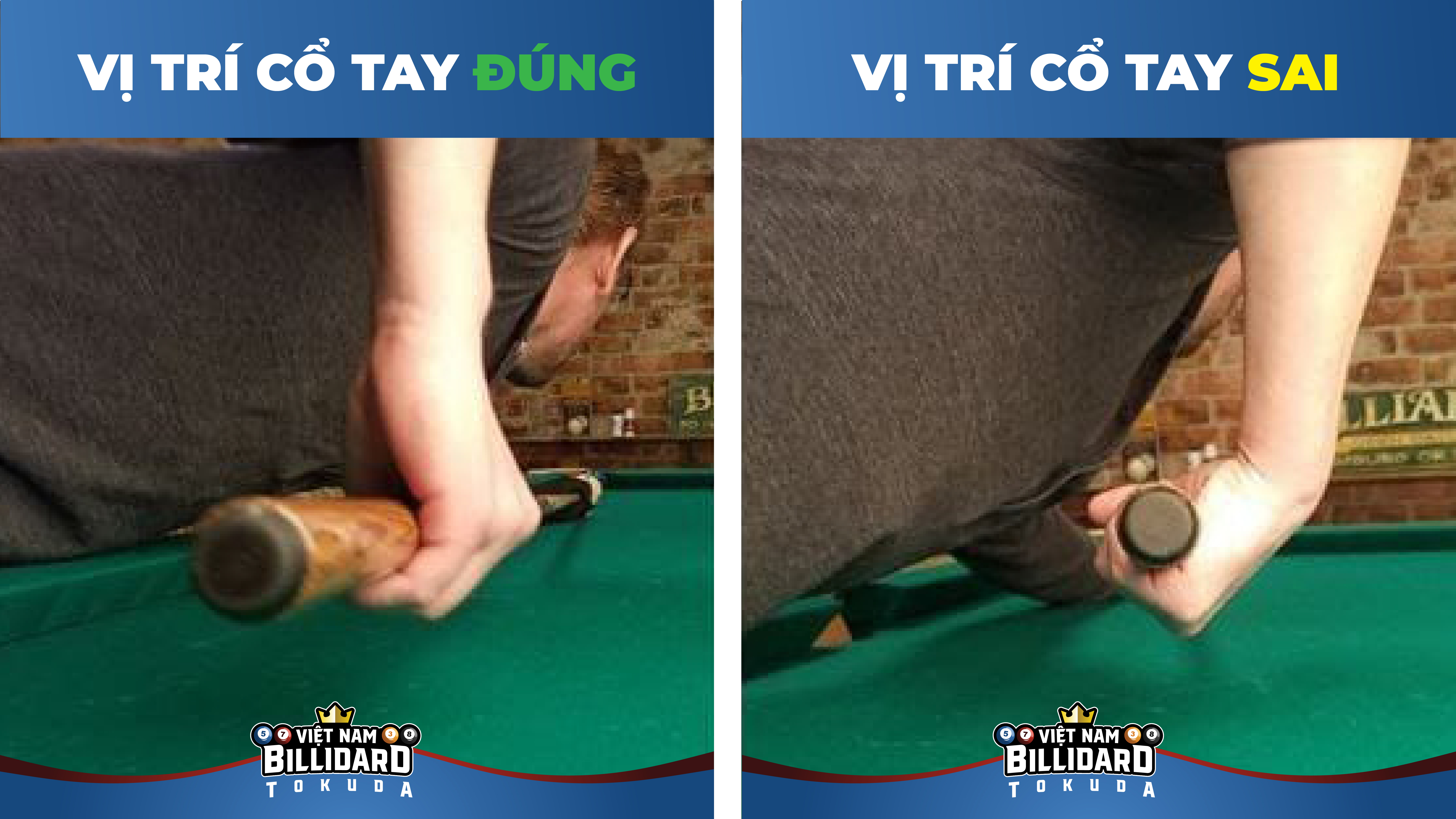 Cách Giữ Thẳng Cổ Tay Trong bida Đúng Kỹ Thuật