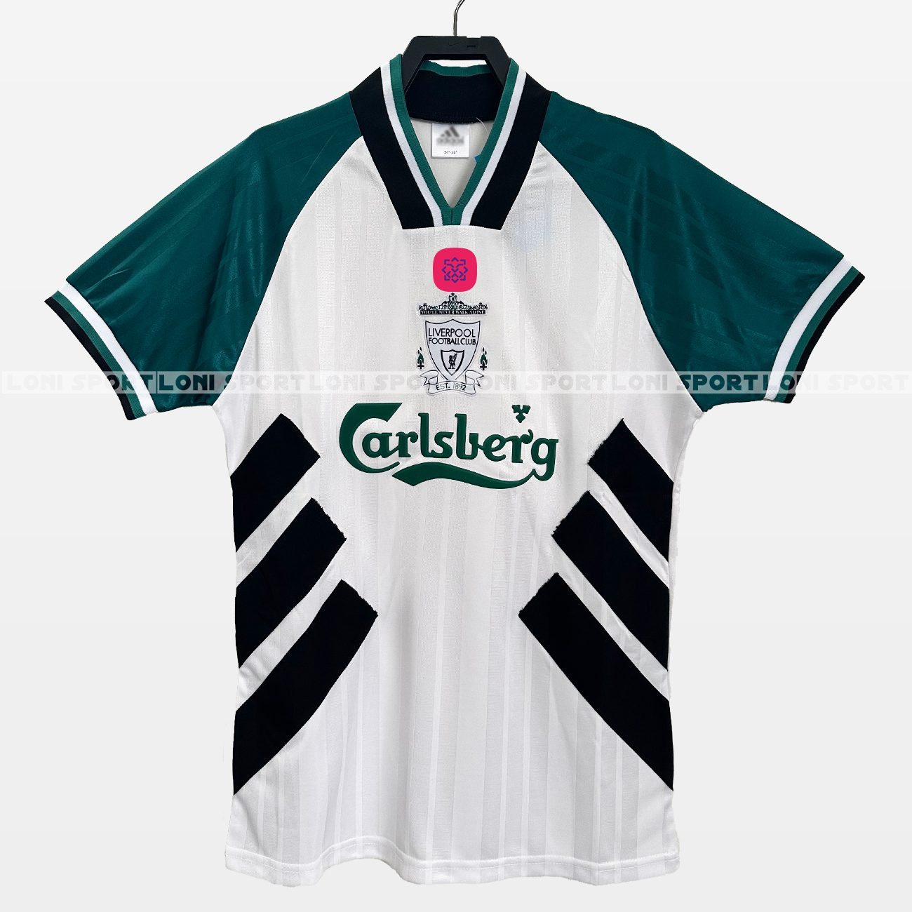 Áo Retro Liverpool sân khách trắng 1993/1995_thumbnail_1