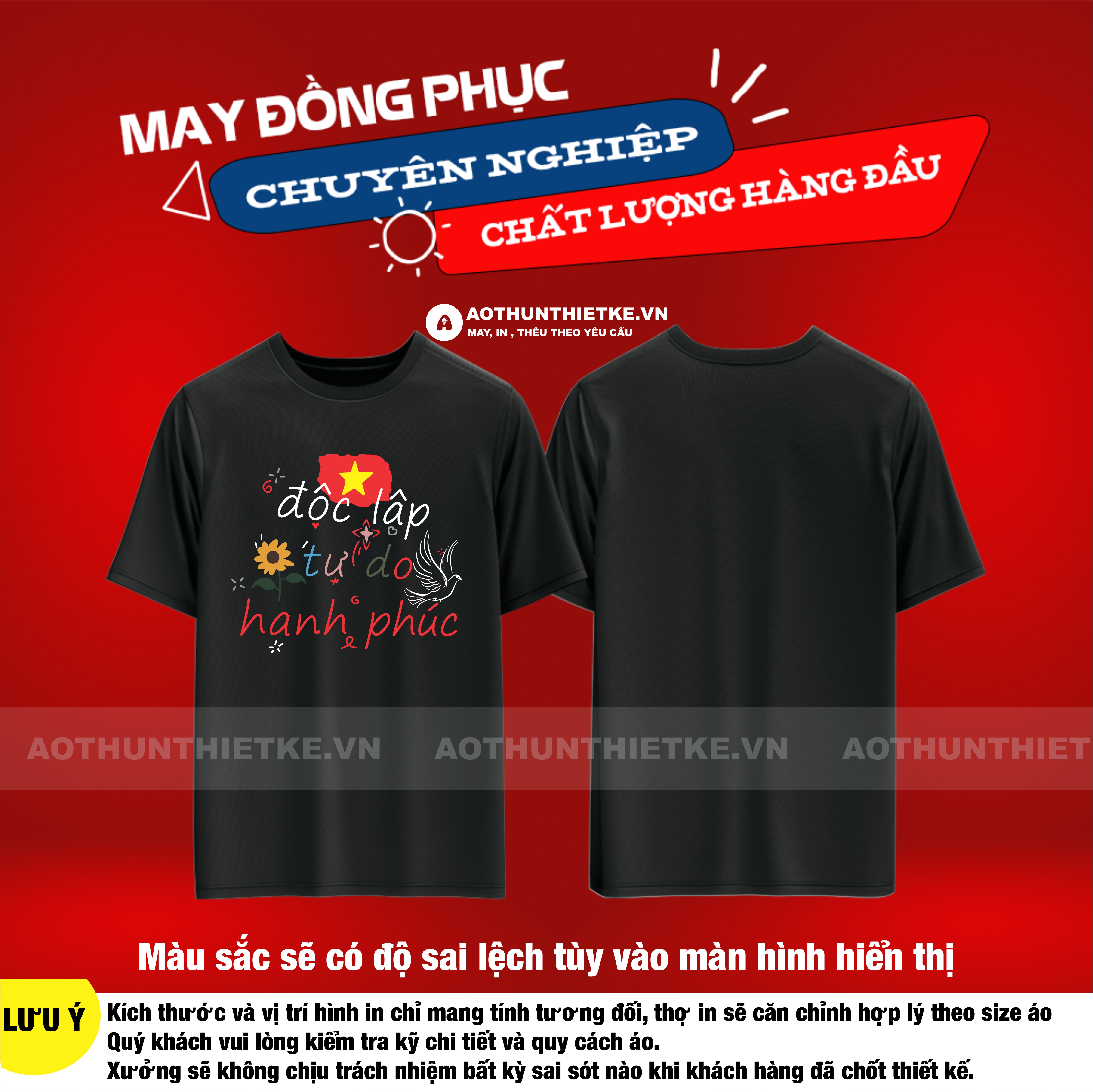 Áo Thun Việt Nam Độc Lập Tự Do AK3