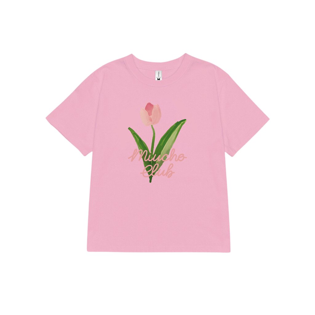 Áo baby tee hoa tuplip xinh xắn ABD306 Miucho cotton cổ tròn in graphic_thumbnail_14