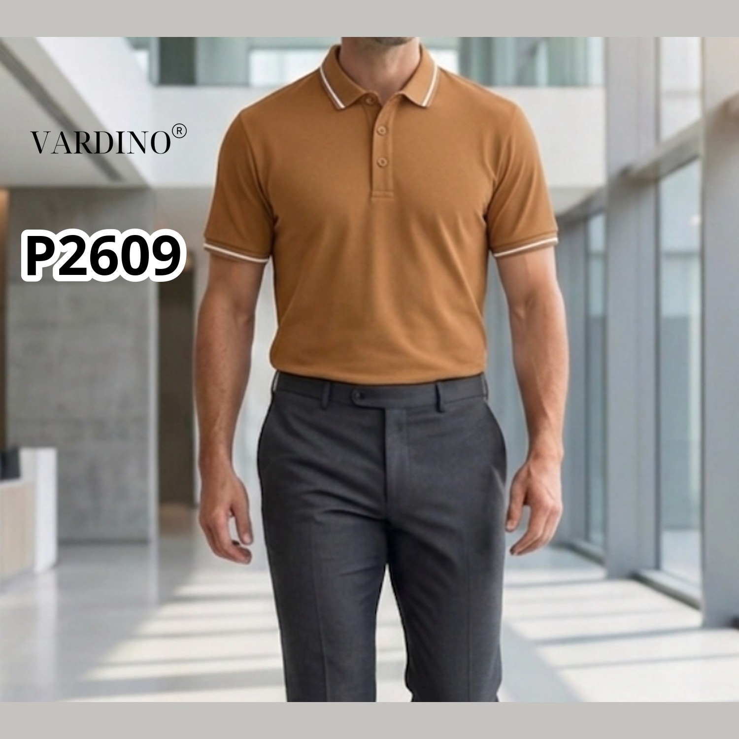 Áo polo nam Vardino P2609