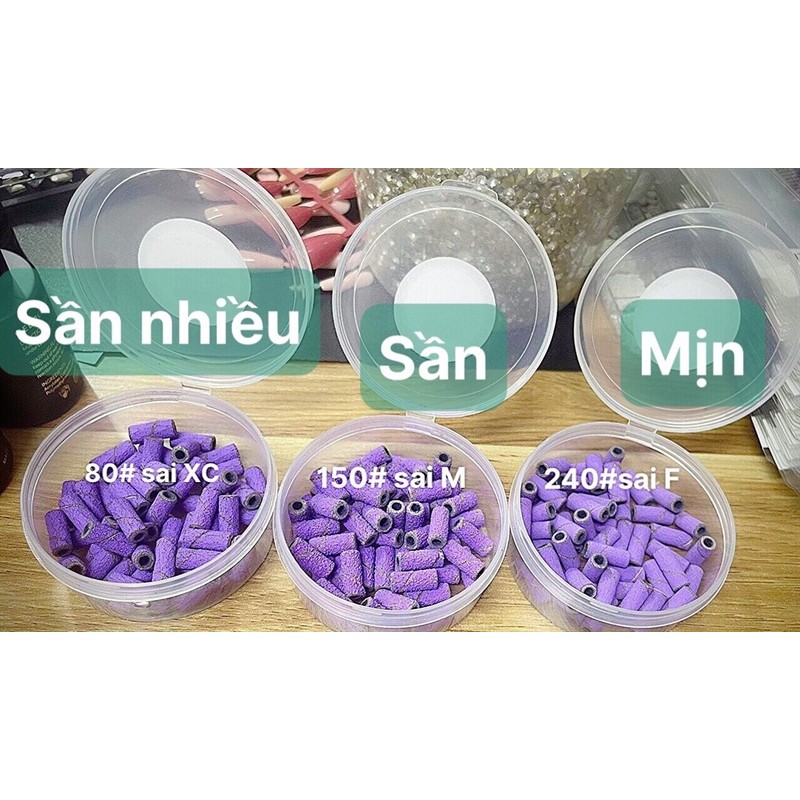 Giấy nhám giấy ráp cho đầu mài Mini