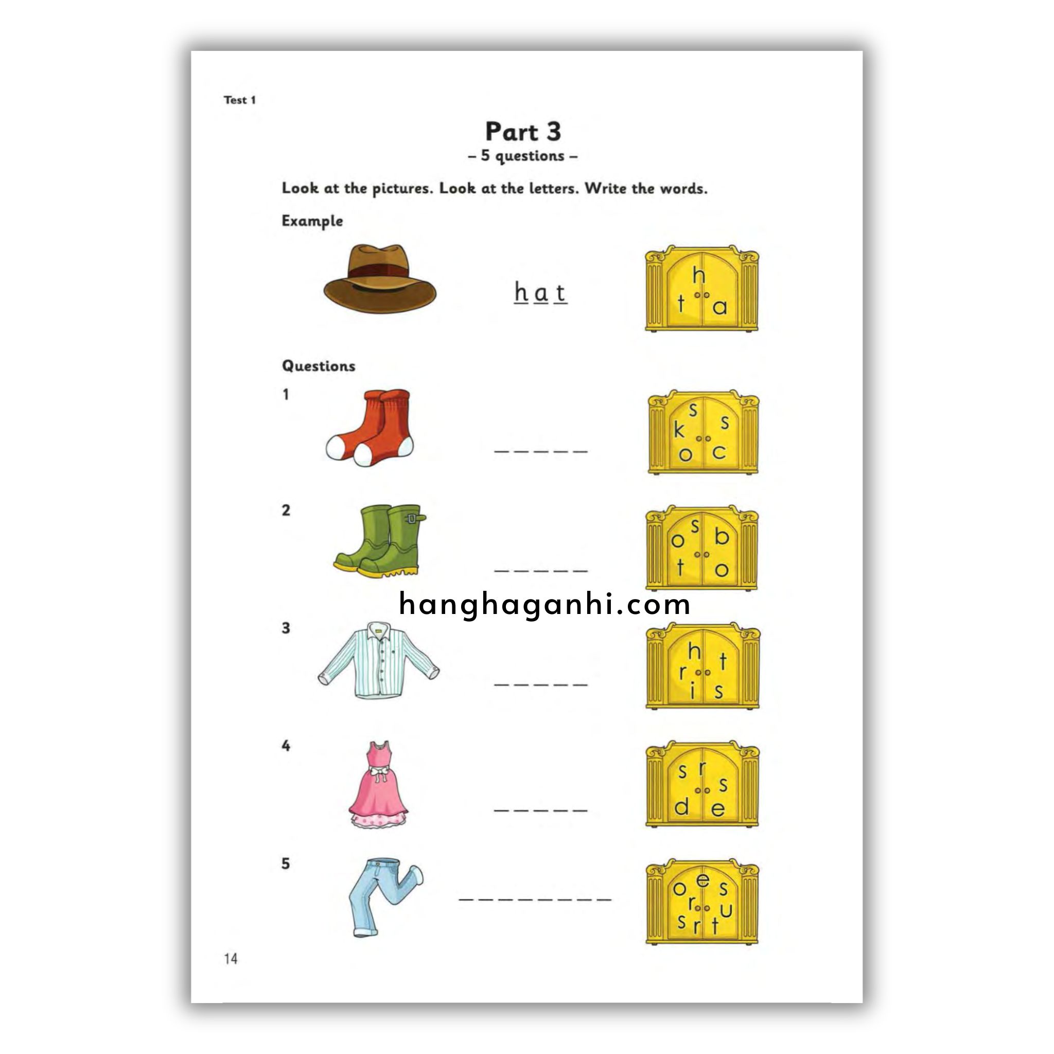 Cambridge English Starters 2 For Revised Exam From 2018 Student’s Book, BẢN ĐẸP, Flashcard cắt rời tương tác, kèm hướng dẫn học_thumbnail_8