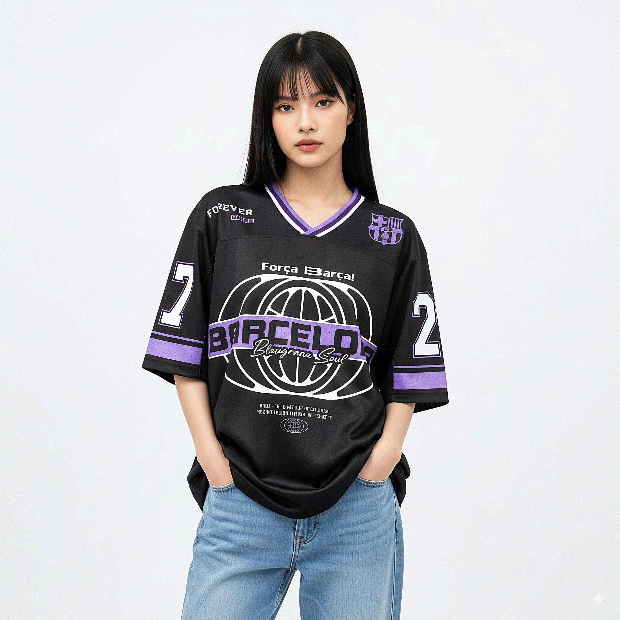 Áo Jersey Strivend CLB Barca đen_thumbnail_6