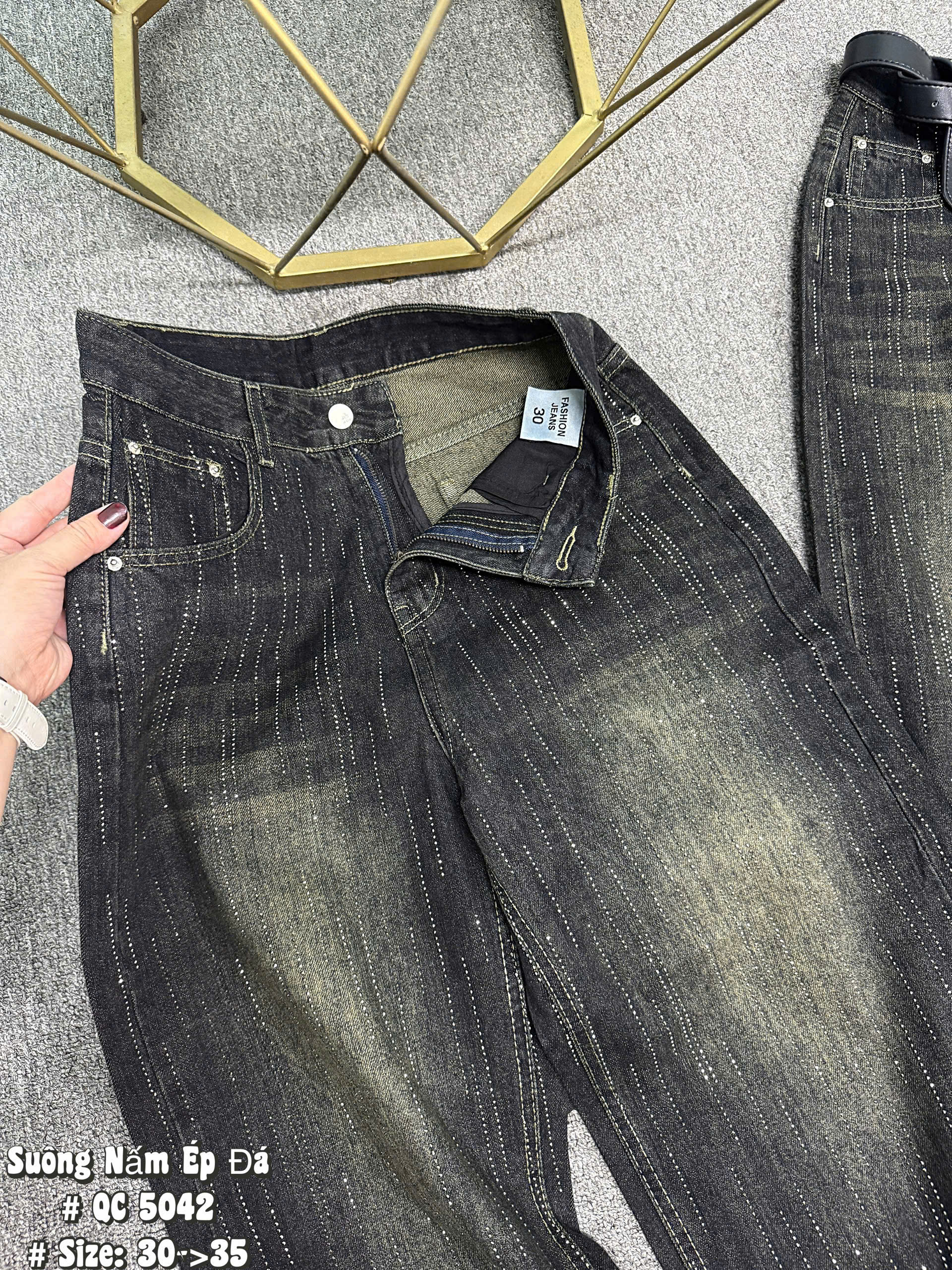 BIGSIZE NỮ - Quần suông nấm T- QJ5042_thumbnail_11