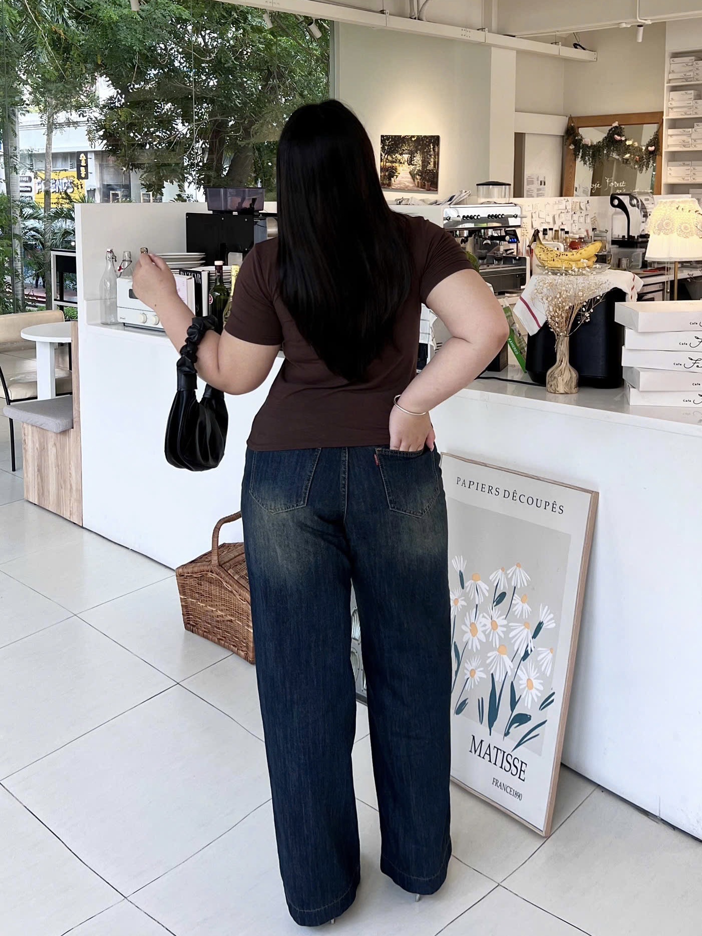 Quần jean suông đai kiểu bigsize QJ378 dành cho nàng béo mập từ 55-90kg_thumbnail_7