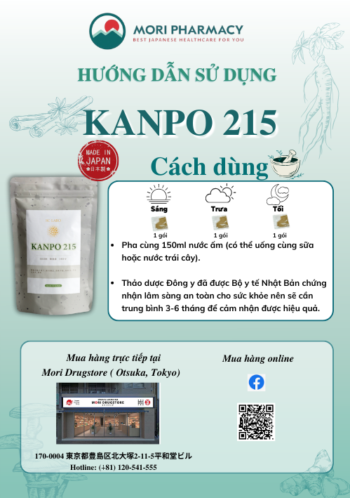 Kanpo 215 - Bổ huyết, tăng miễn dịch, chống suy nhược nặng như sau phẫu thuật, ung thư, ốm_thumbnail_2