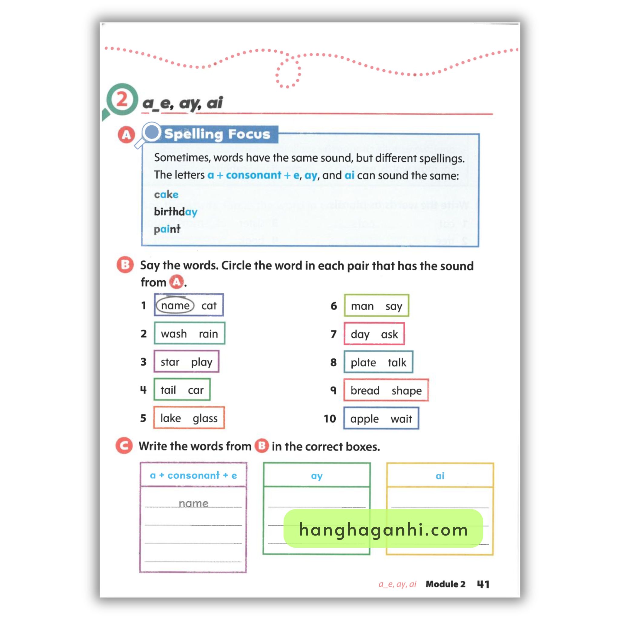 Trọn bộ Oxford Discover Level 1-6 Writing And Spelling (2nd edition)_thumbnail_13