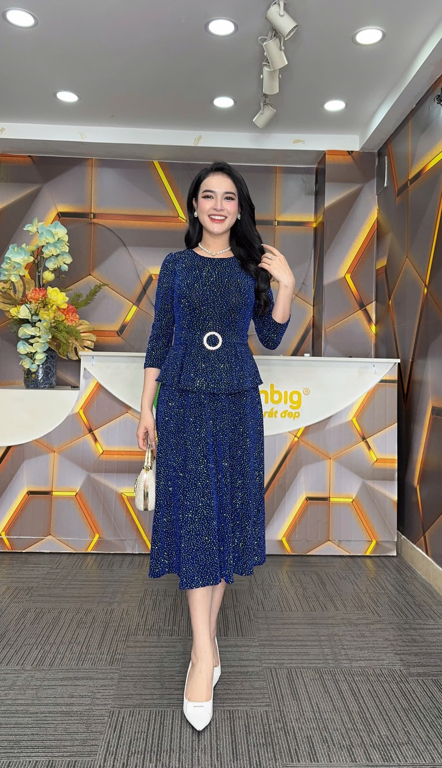 Đầm xòe - Y1863 - Thương hiệu Zonbig_thumbnail_4