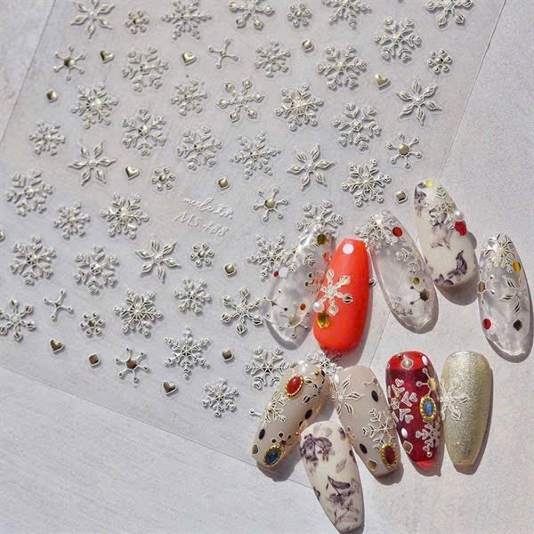 Sticker nail noel ms488