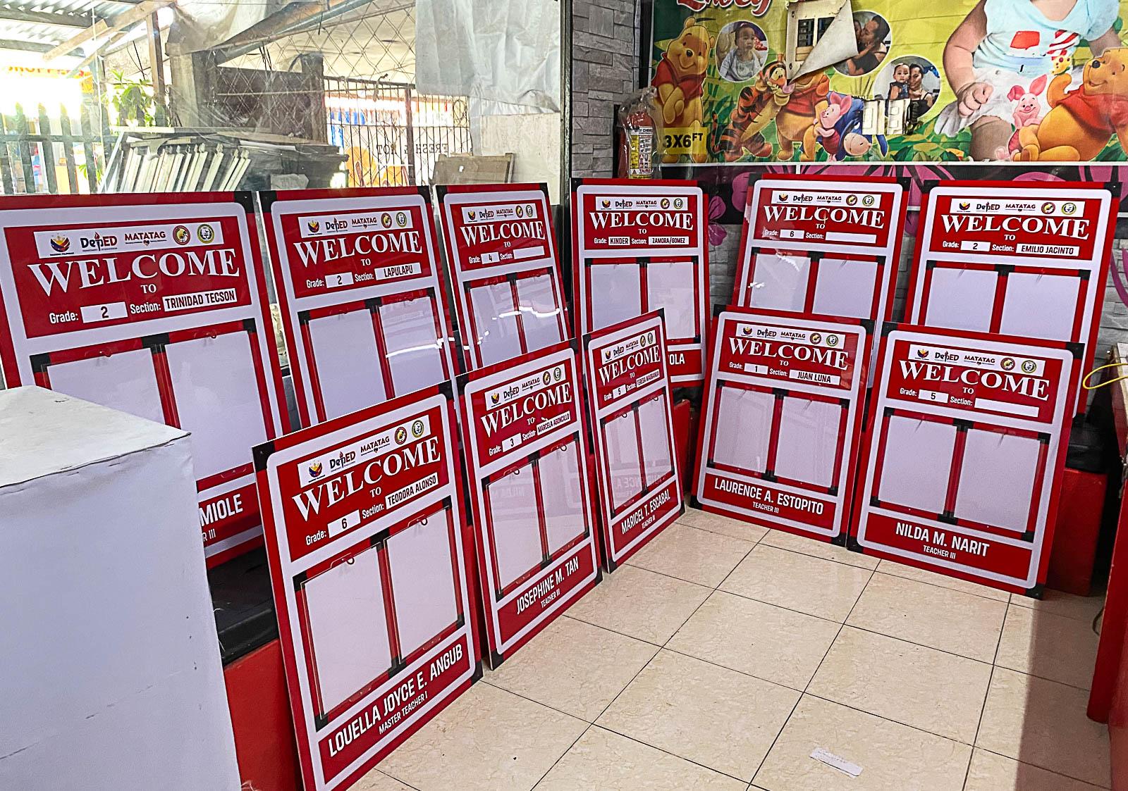 Door Board for School