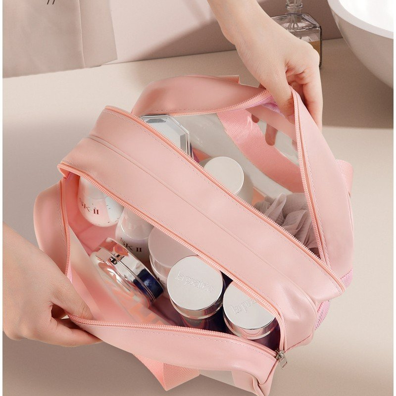 Túi đựng mỹ phẩm đồ du lịch trong suốt, túi mĩ phẩm WASHBAG - Túi Đựng Đồ Makeup Cá Nhân (TMP-PVC-TS)_thumbnail_6