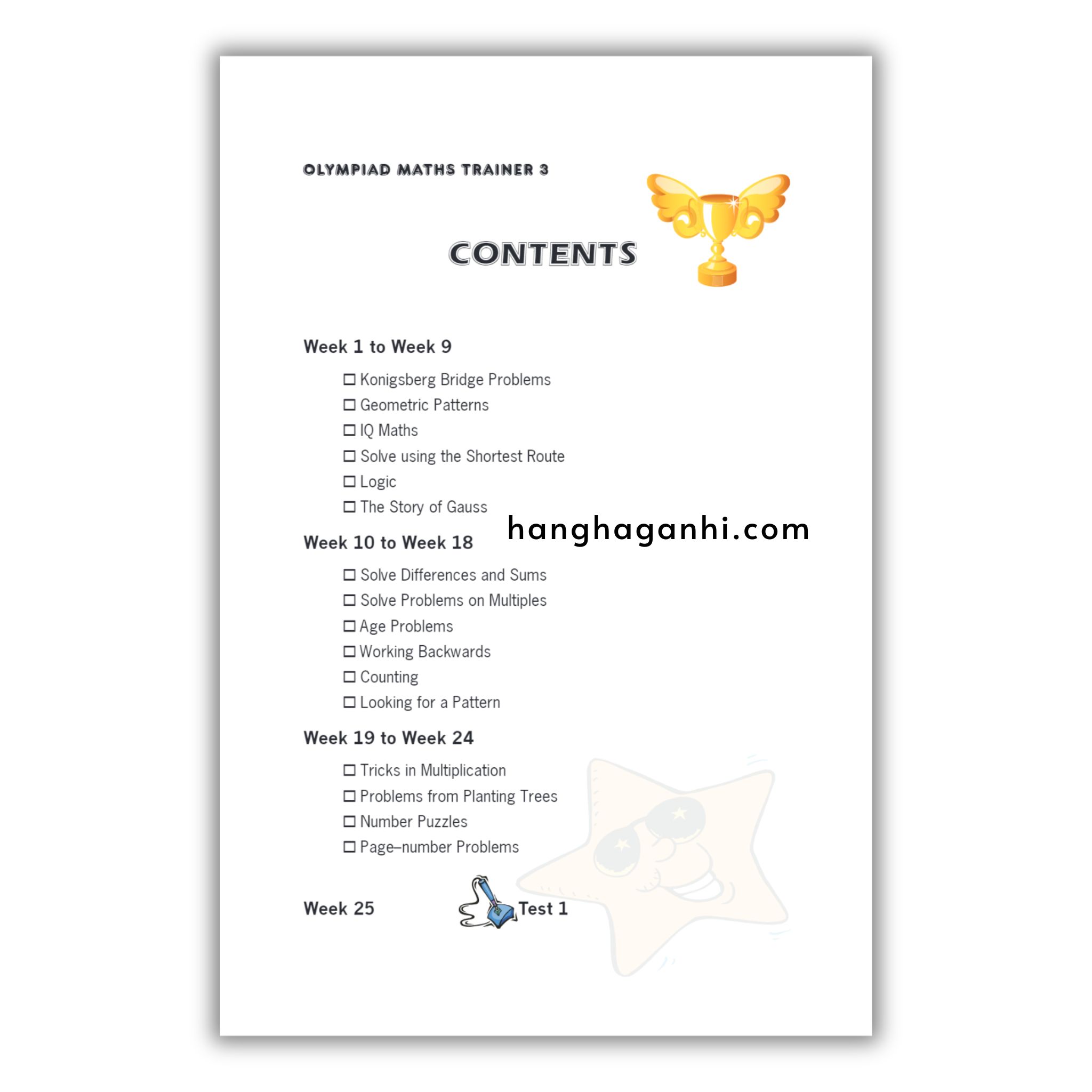 Olympiad Maths Trainer level 3- Sách Toán Tiếng Anh Singapore cho bé lớp 3_thumbnail_1