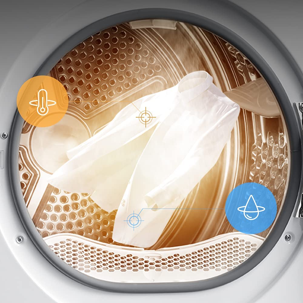 Máy sấy Kaff KF-DR10EU - Tự động điều chỉnh nhiệt độ sấy phù hợp với lượng quần áo nhờ cảm biến thông minh Máy sấy Kaff KF-DR10EU - Tự động điều chỉnh nhiệt độ sấy phù hợp với lượng quần áo nhờ cảm biến thông minh