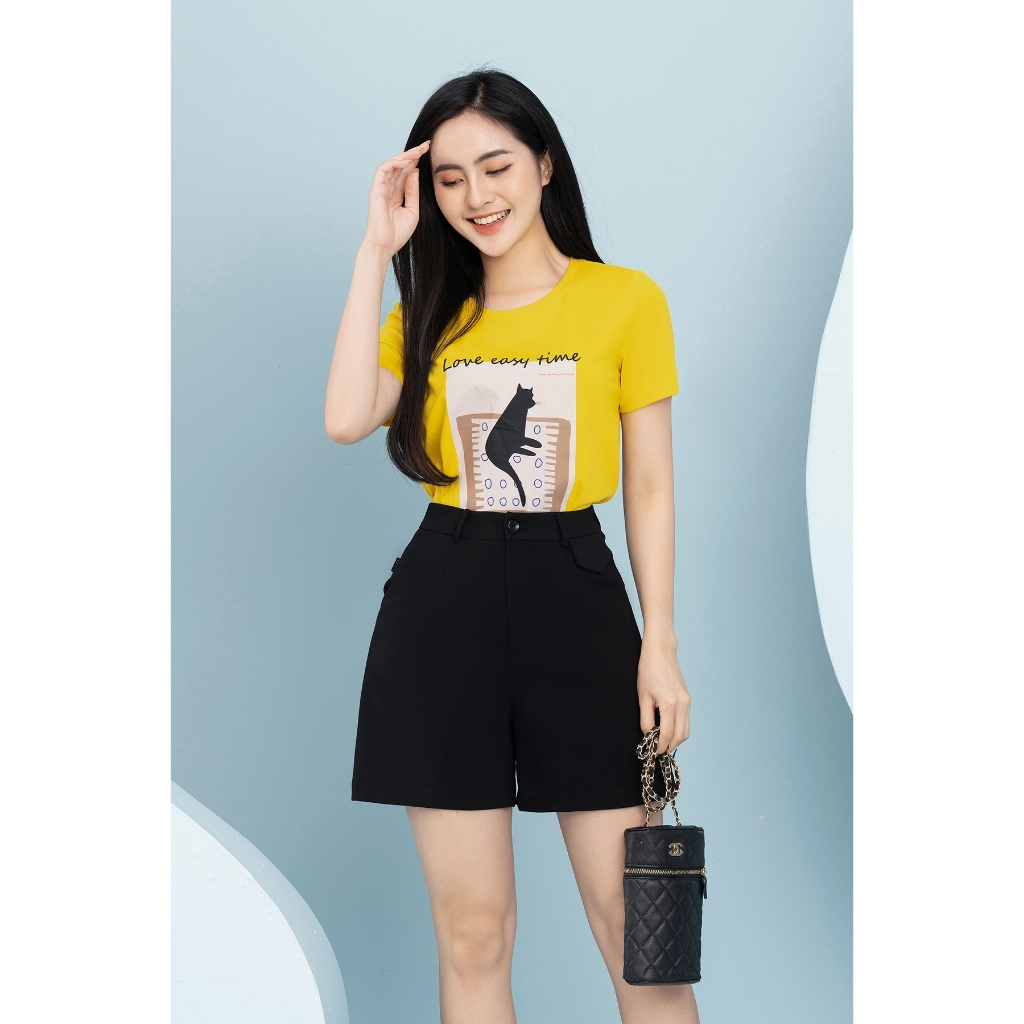 [Form Vừa] Áo thun nữ form vừa in hình - Áo phông nữ Loza XA002_thumbnail_1