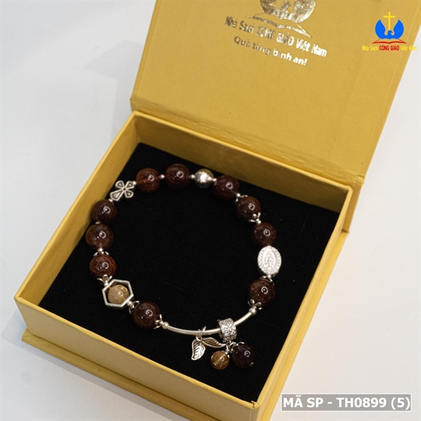 Vòng Mân Côi thạch anh tóc đỏ 10ly thiết kế_thumbnail_2