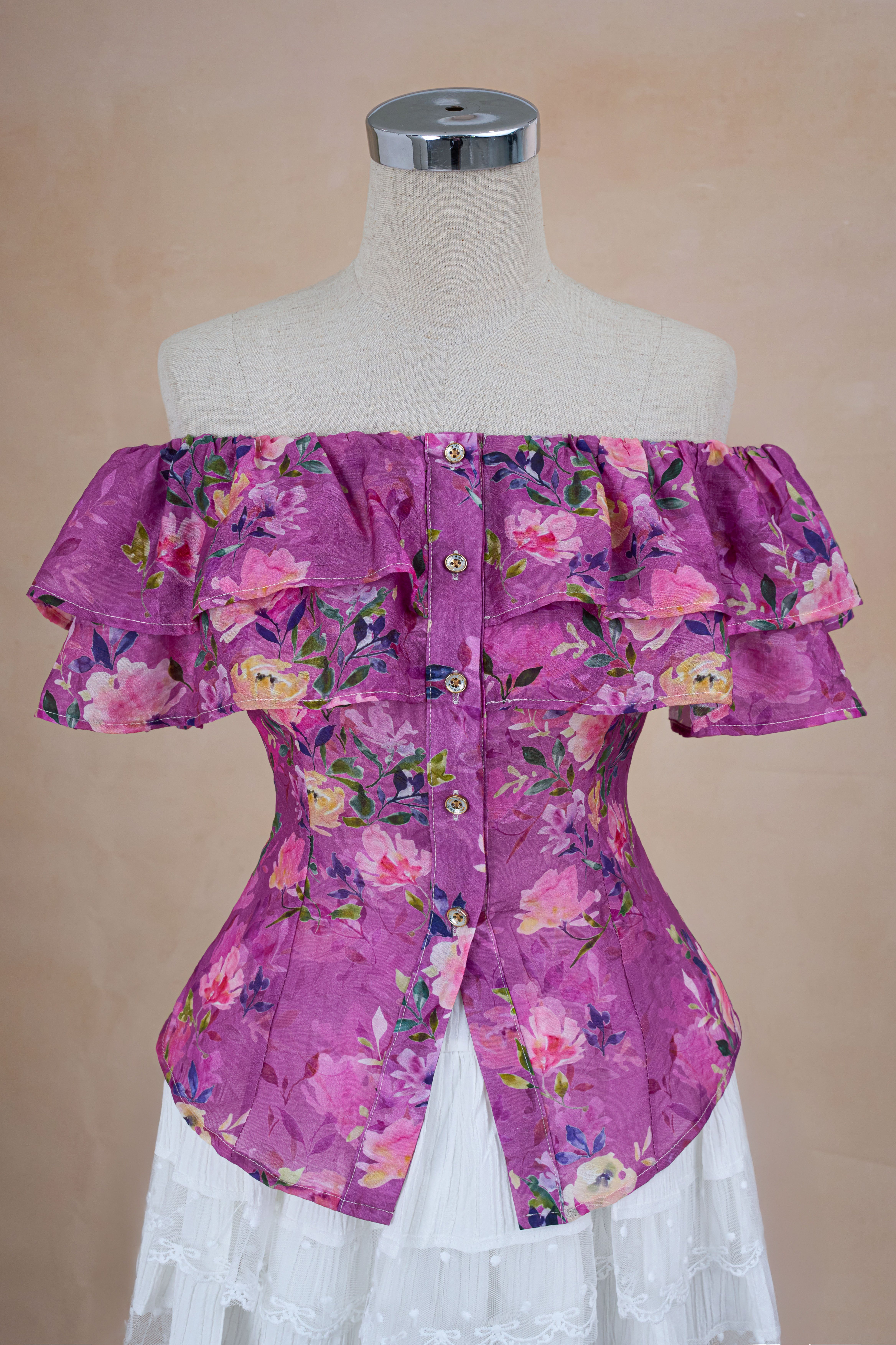 Áo PL Tơ Hoa Trễ Vai_thumbnail_15