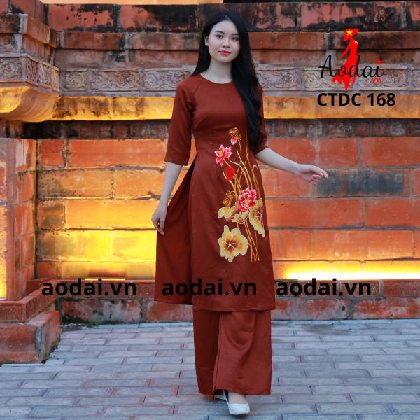 Bộ cách tân nâu đi chùa CT168