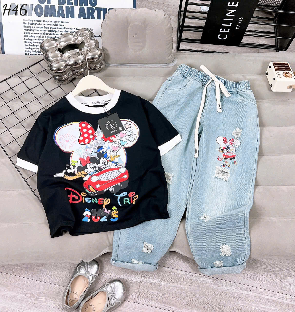 [H46] Sét Jean mickey TRIP 2025