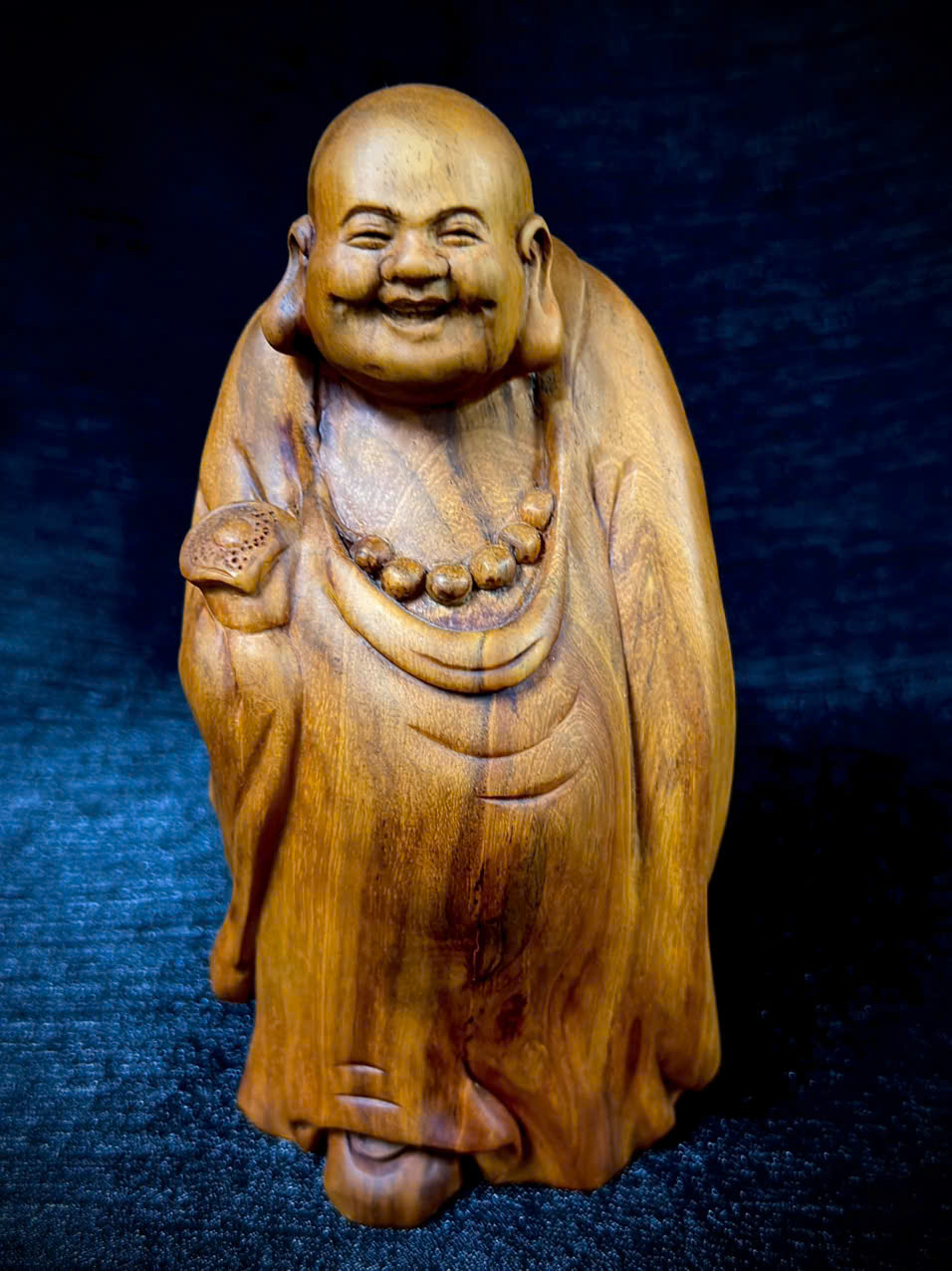 TƯỢNG PHẬT DI LẶC GỖ SƯA VƯỜN_thumbnail_2