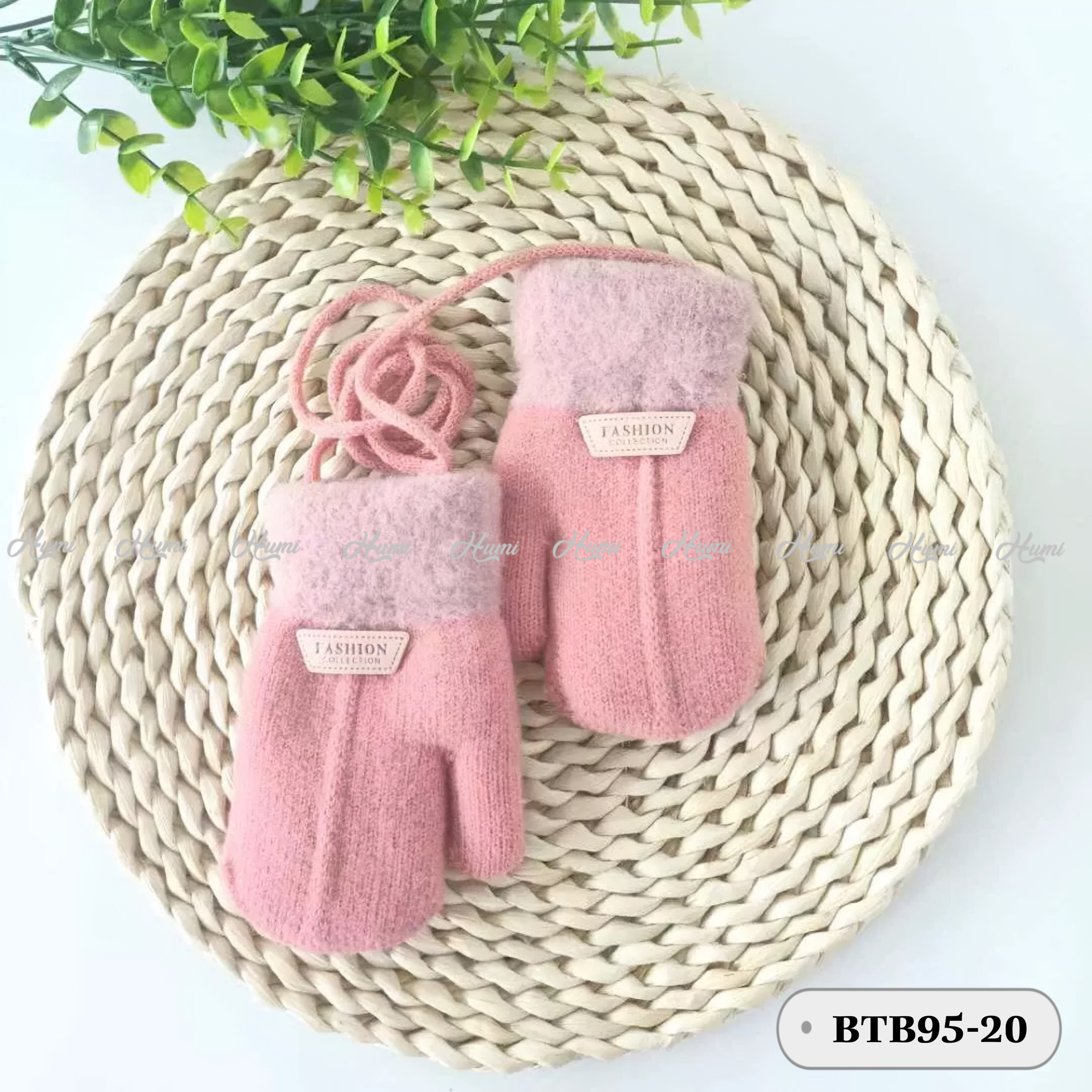 GĂNG TAY TRẺ EM (BTB95-20 Hồng)