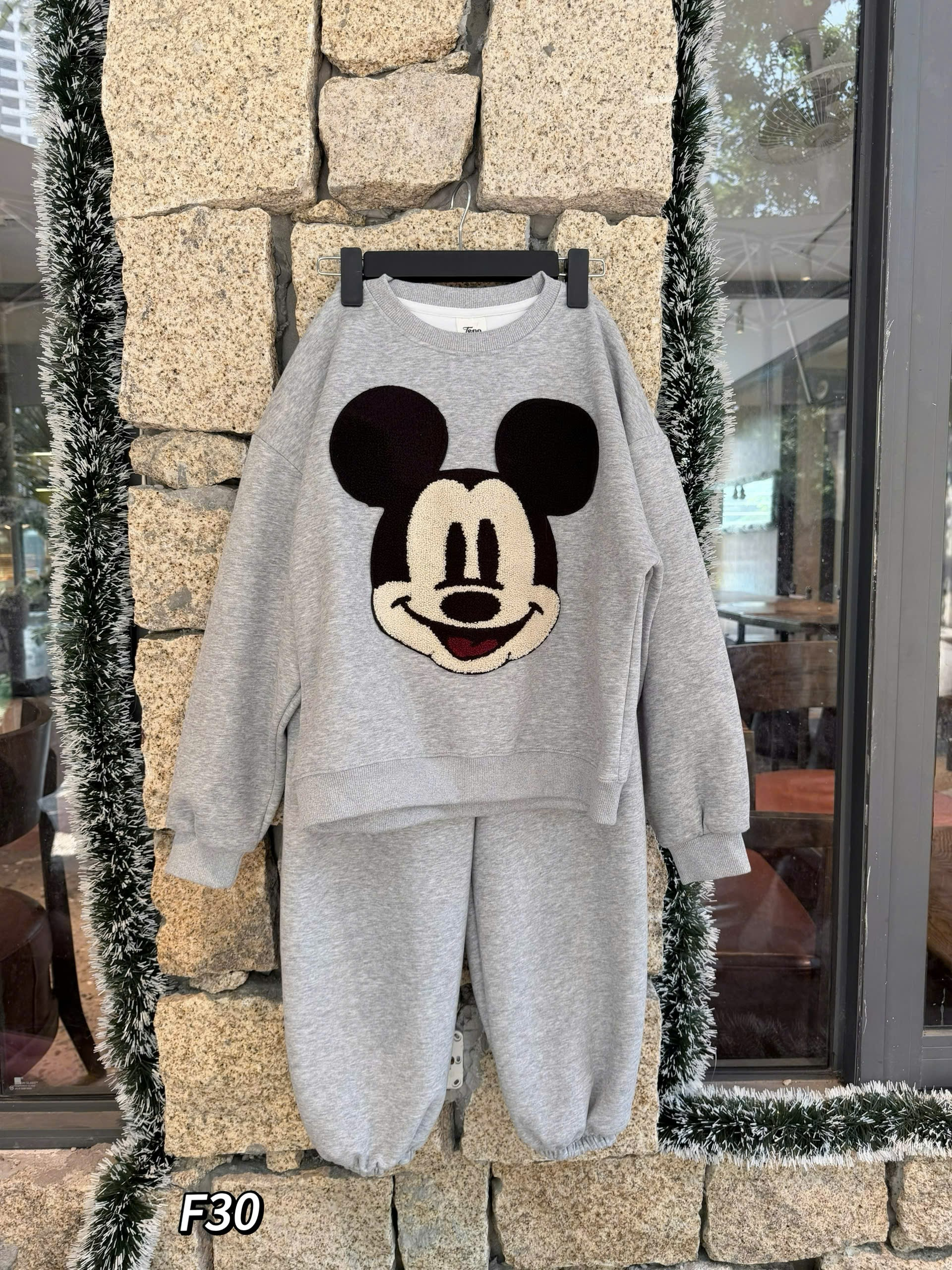 [F30] Bộ nỉ chuột Mickey thêu_thumbnail_1