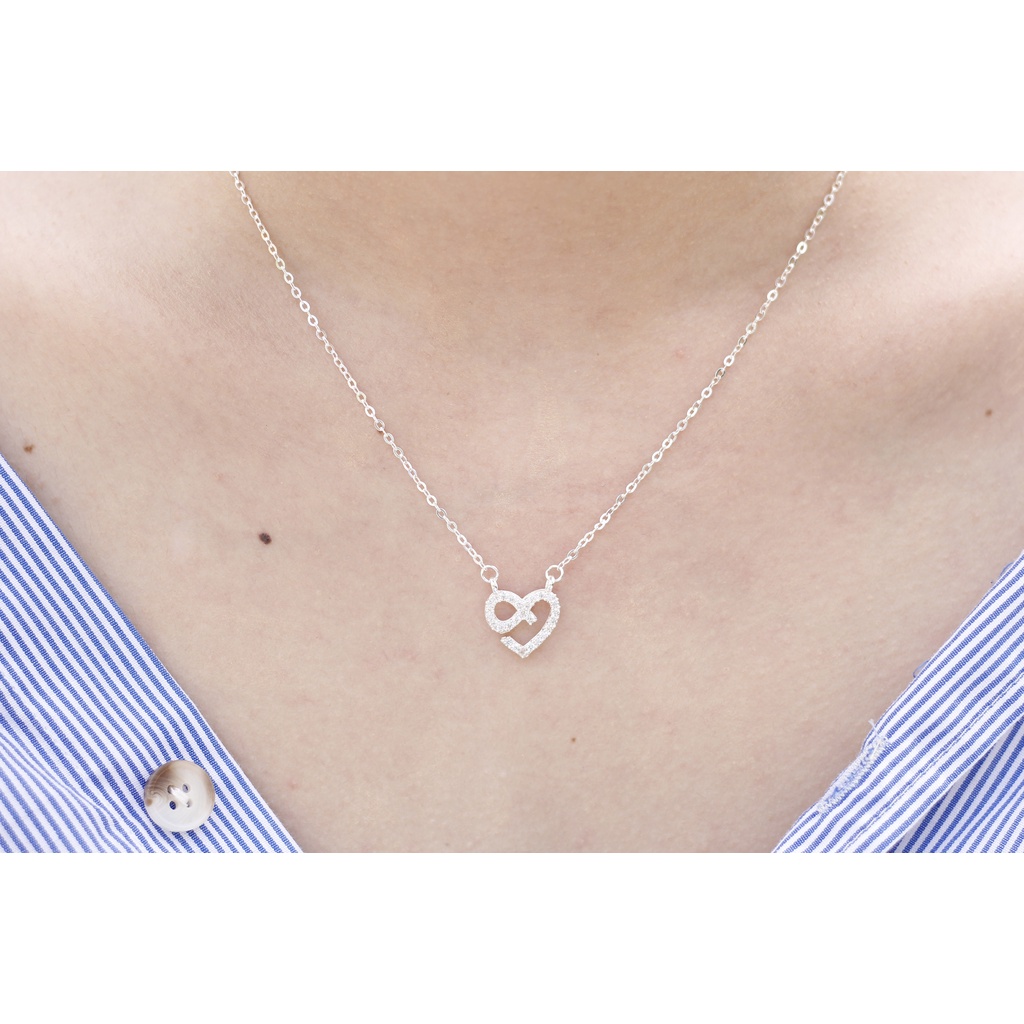 Dây chuyền bạc mặt trái tim N013 Quà tặng sinh nhật, bạn gái, bạn bè, người thân ý nghĩa_thumbnail_1