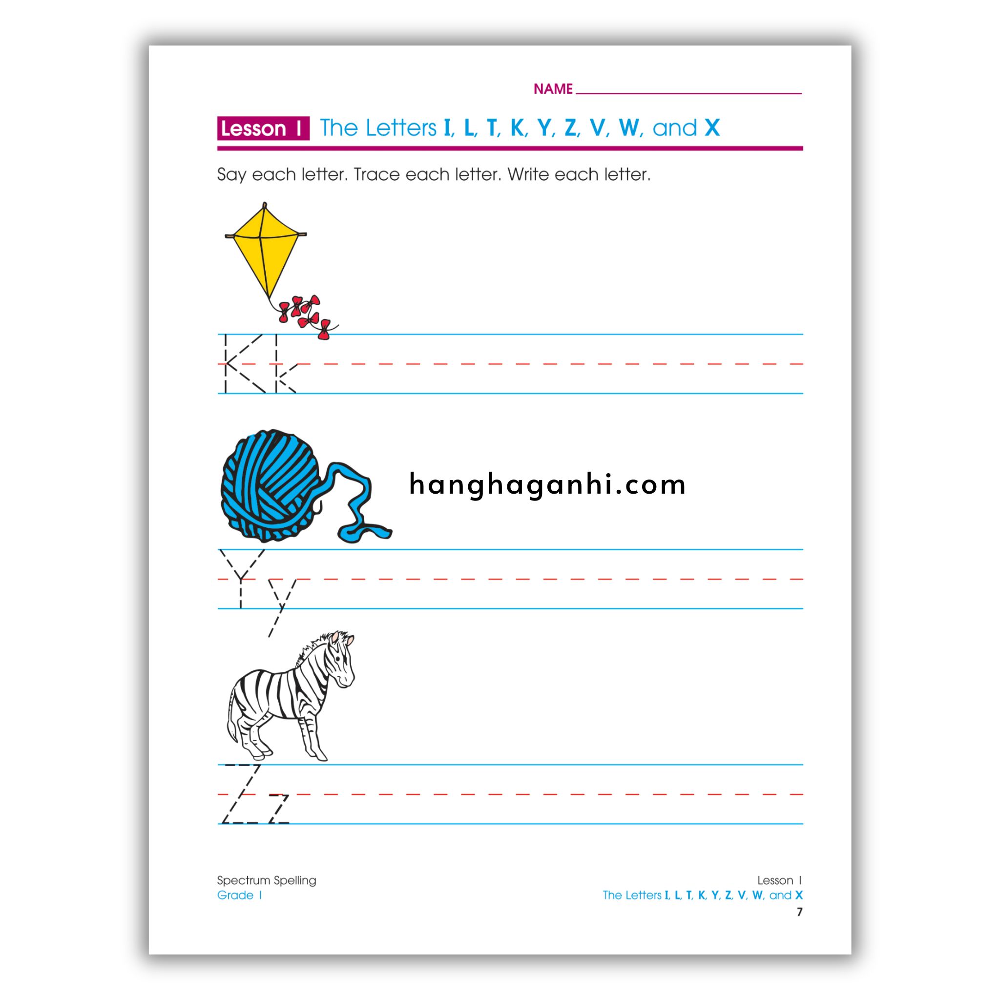 Sách Spectrum Spelling Workbook Grade 1_thumbnail_16