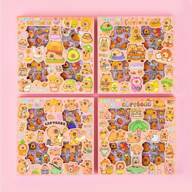 Hôp 100 sticker Kuromi chống nước_thumbnail_2