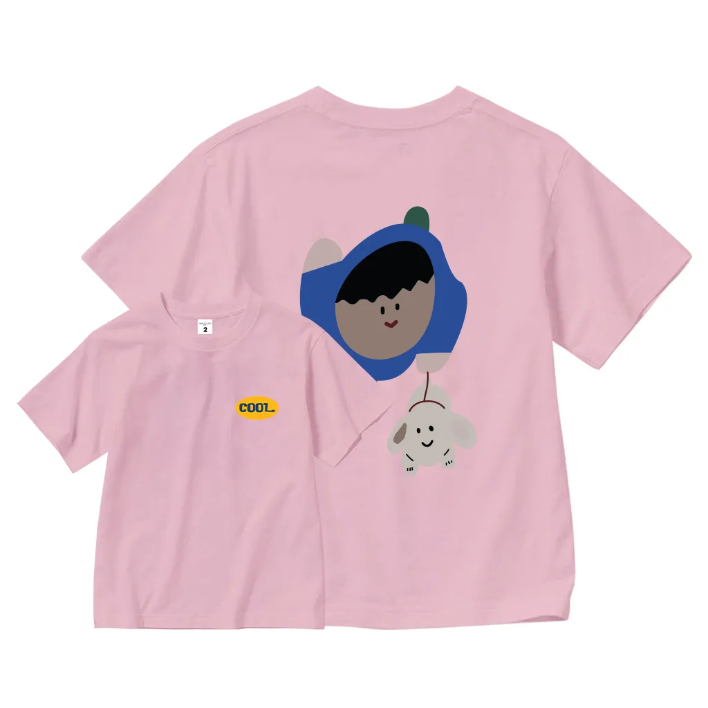 Áo thun cho bé basic nhiều màu 2526 Miucho Kid vải cotton co giãn thoáng mát cổ tròn in artwork_thumbnail_7