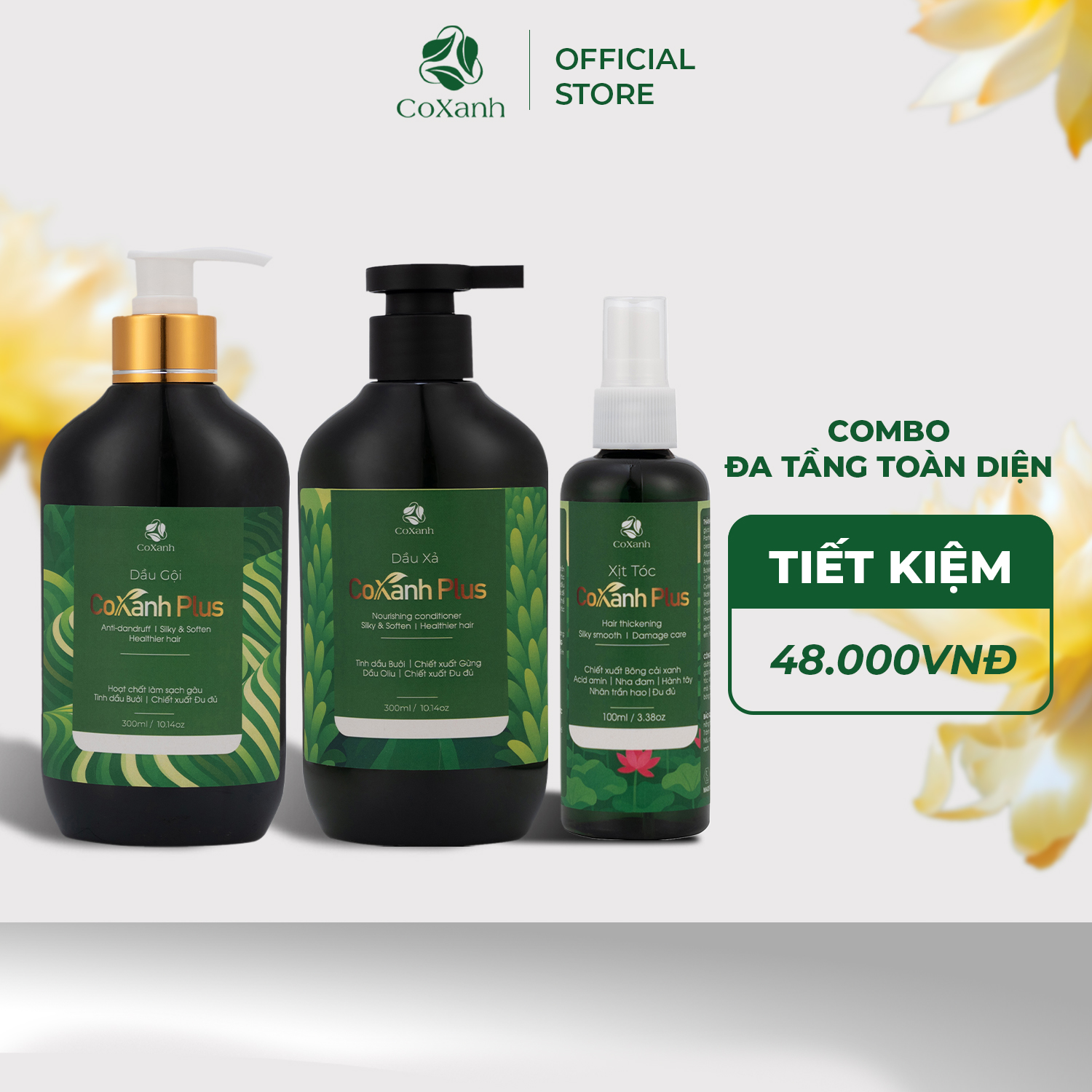 Combo Chăm Tóc Toàn Diện