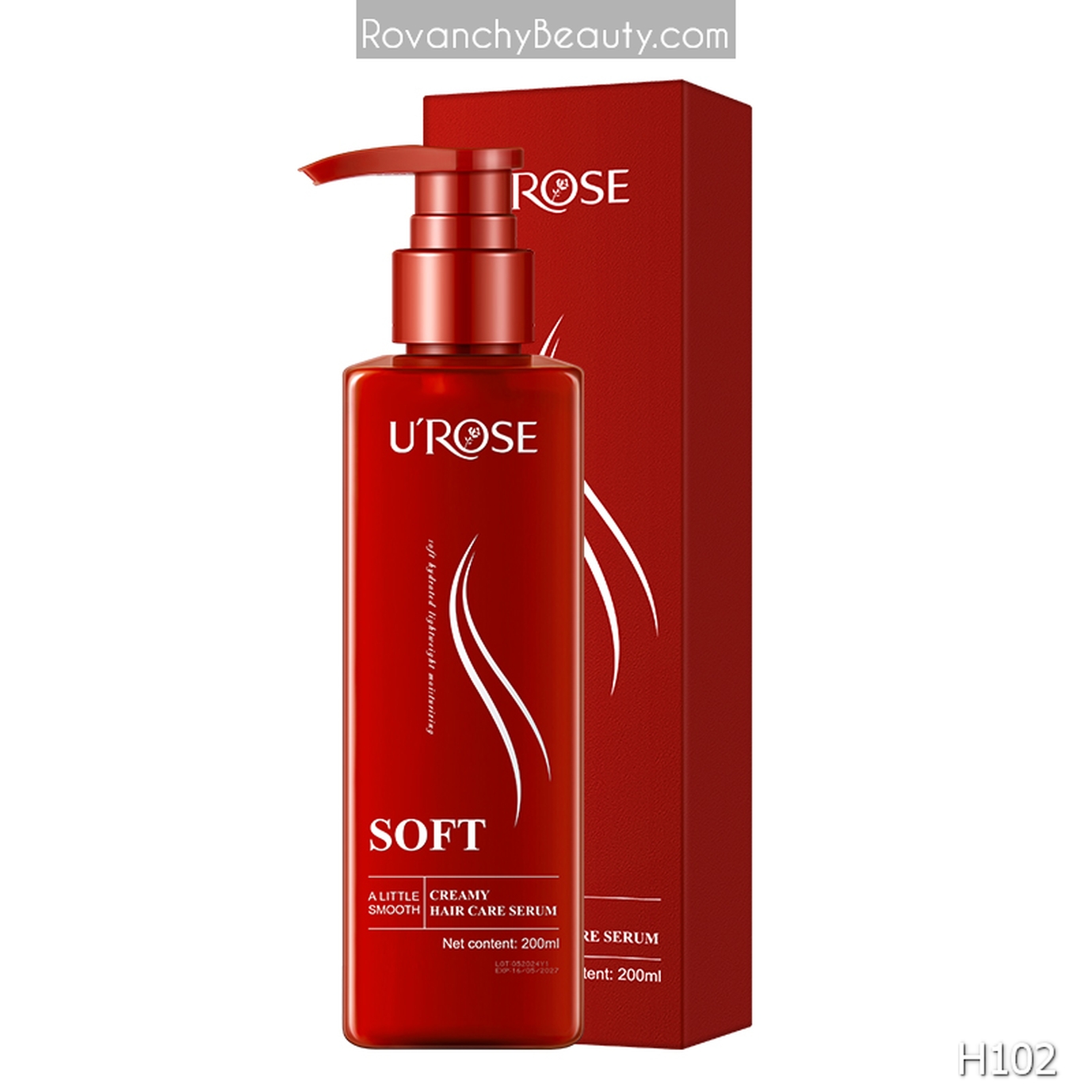 H102  U'ROSE Dưỡng Tóc Mềm Mượt - Tinh Chất Dưỡng Ẩm & Phục Hồi Tóc Hư Tổn 200ml_thumbnail_11