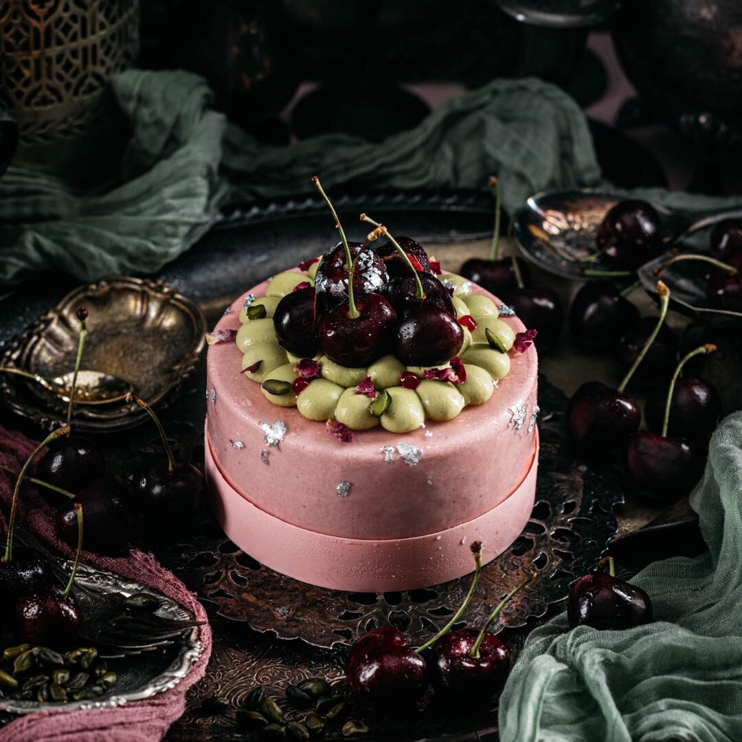 BÁNH Ổ PISTACHERRY (12cm)