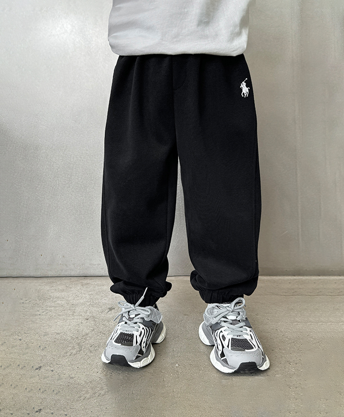 Quần nỉ bé trai thêu POLO QD24004