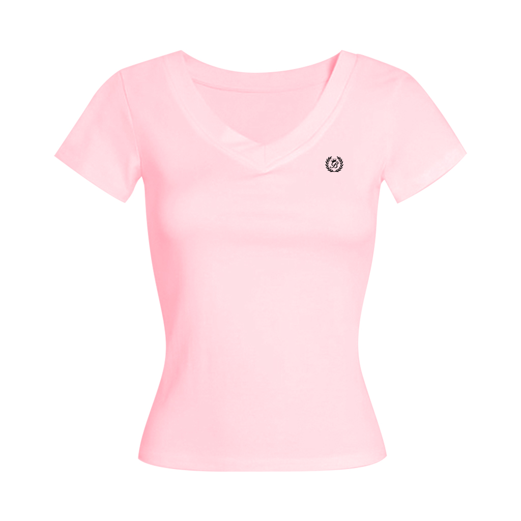 Áo baby tee trắng form ôm dáng ngắn ATD000412685 Miucho tay ngắn vải cotton thoáng mát cổ tròn in basic_thumbnail_13