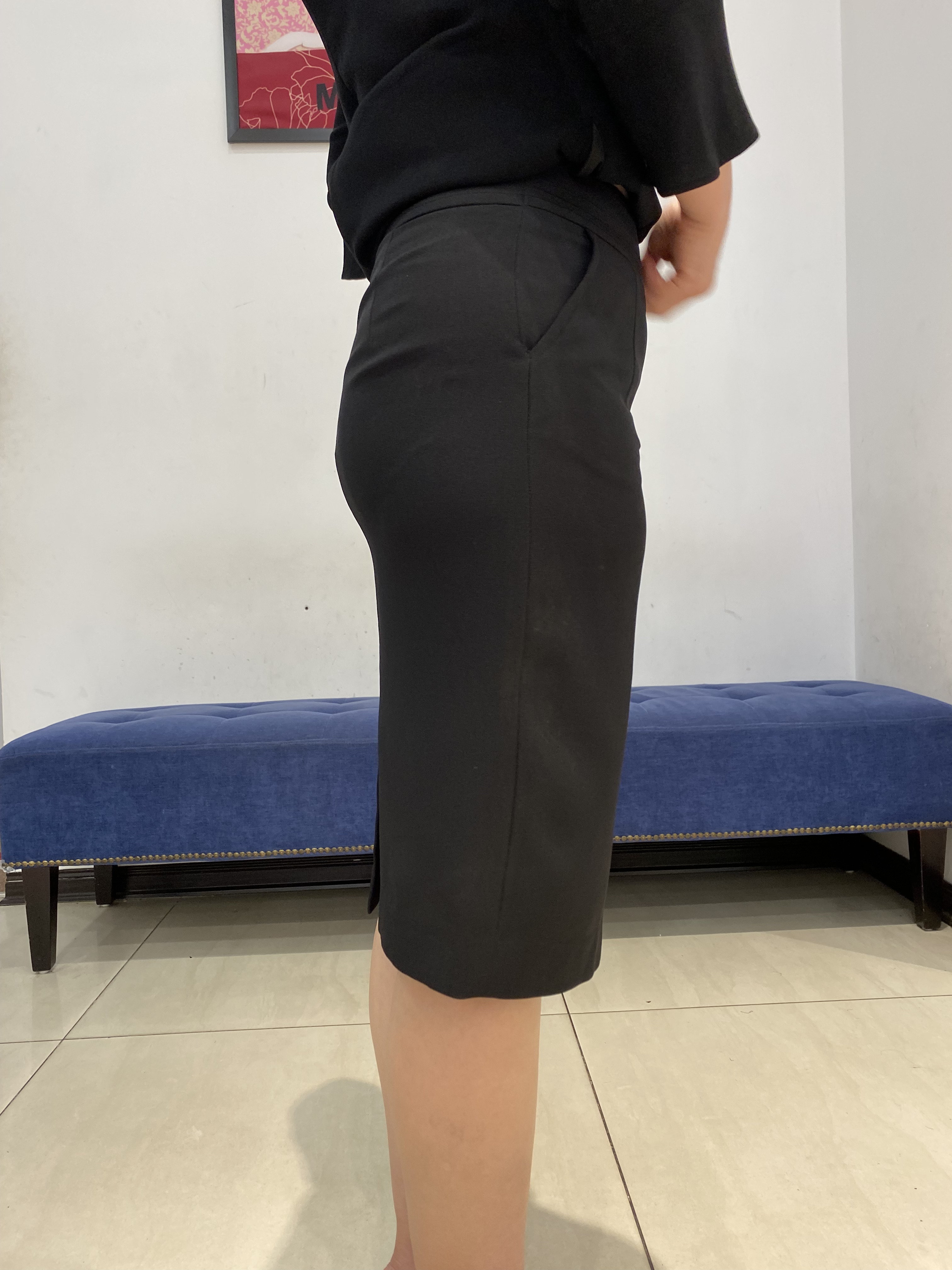 Chân váy Juyp đen phối túi sườn 2 bên_thumbnail_1