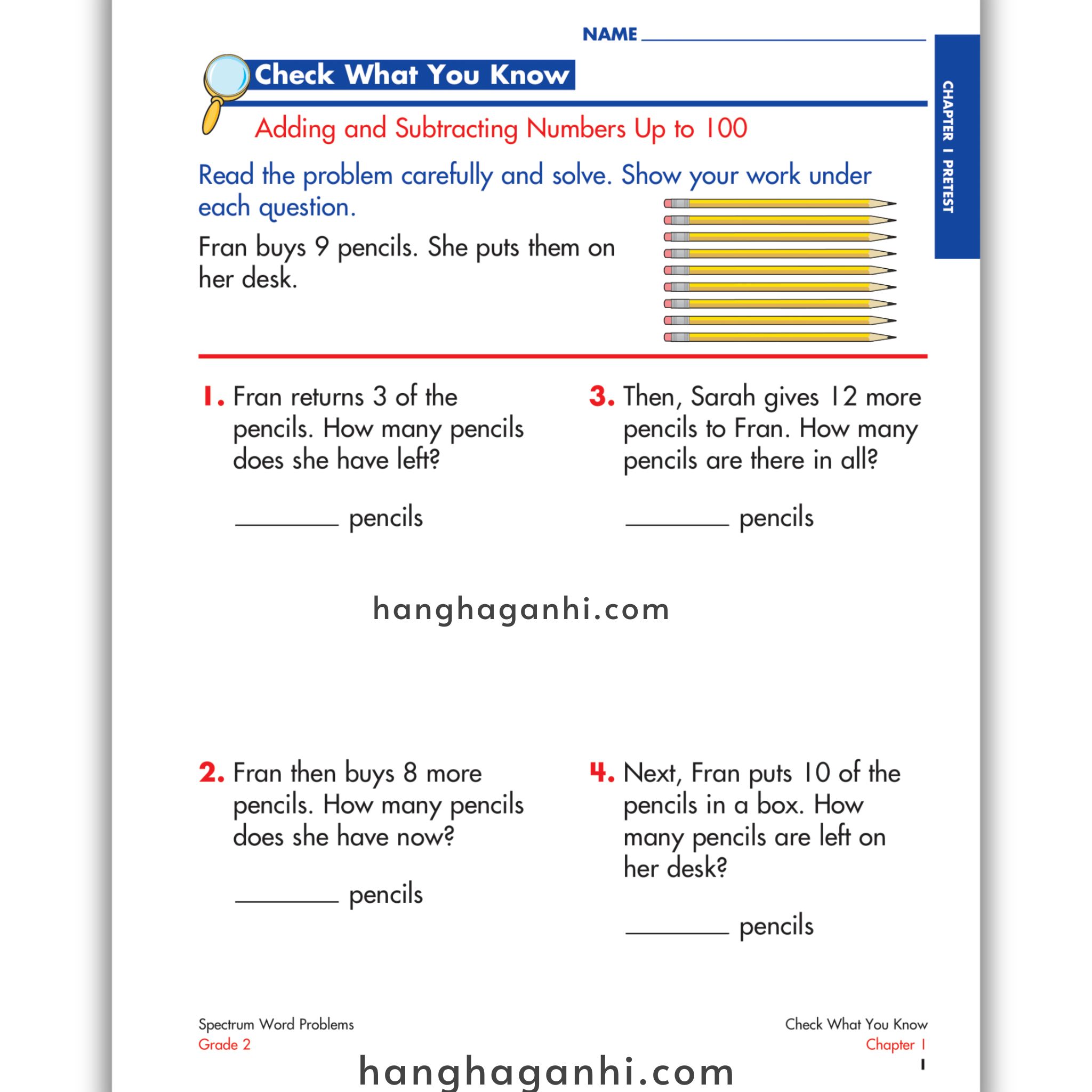 Sách Spectrum Word Problems Workbook Grade 2_thumbnail_3