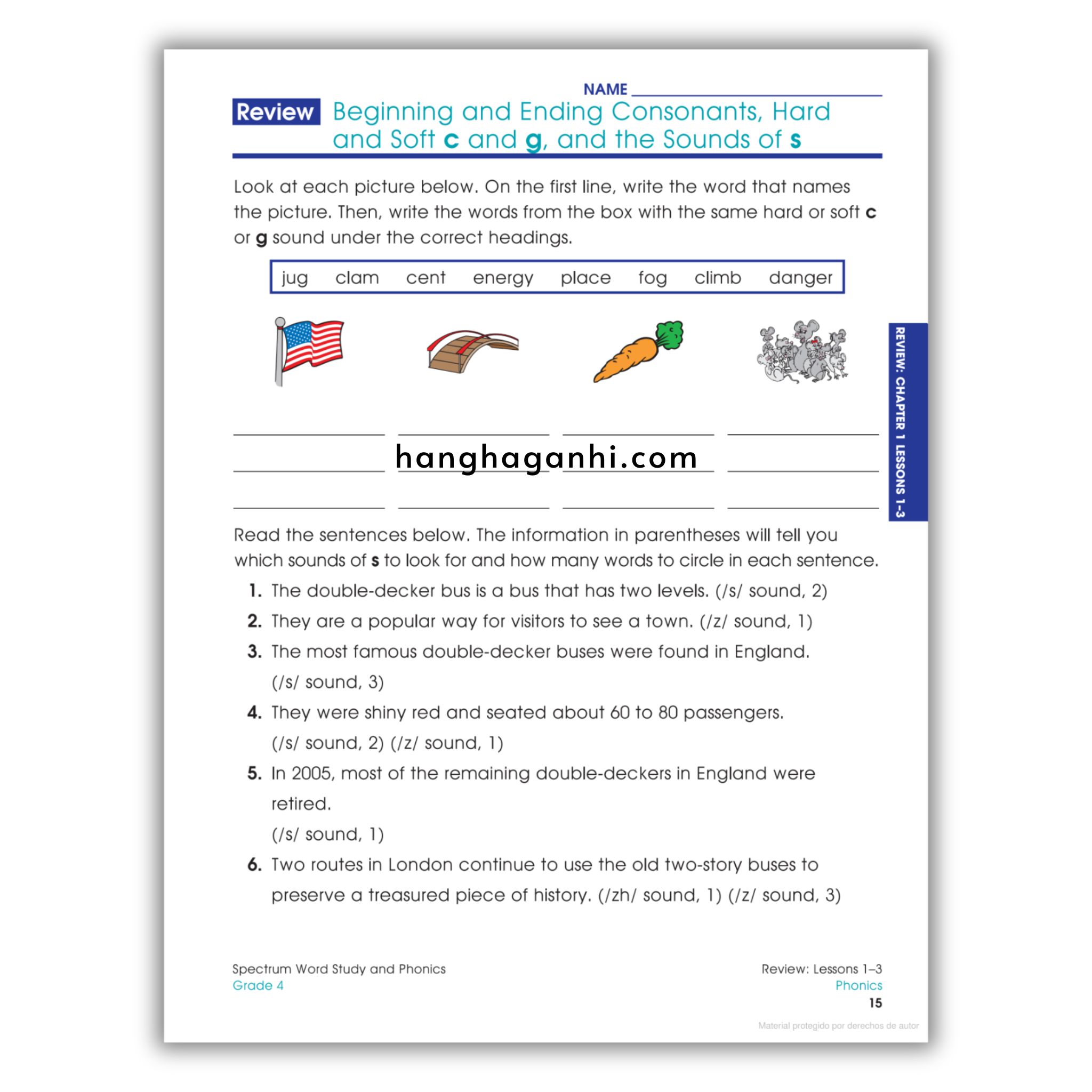Sách Spectrum Word Study and Phonics Workbook Grade 4_thumbnail_5