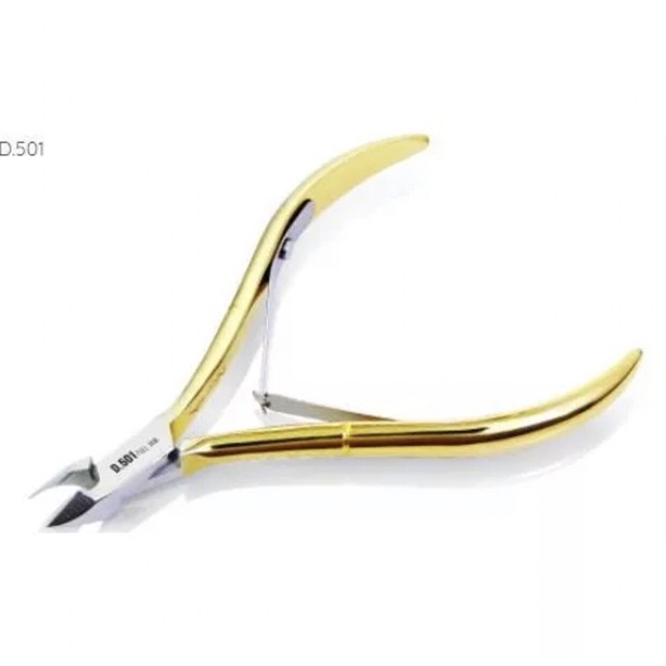 Kềm cắt da Kềm Nghĩa thép chuyên dụng mạ vàng D.501 Thép carbon, an toàn cho người dùng_thumbnail_2